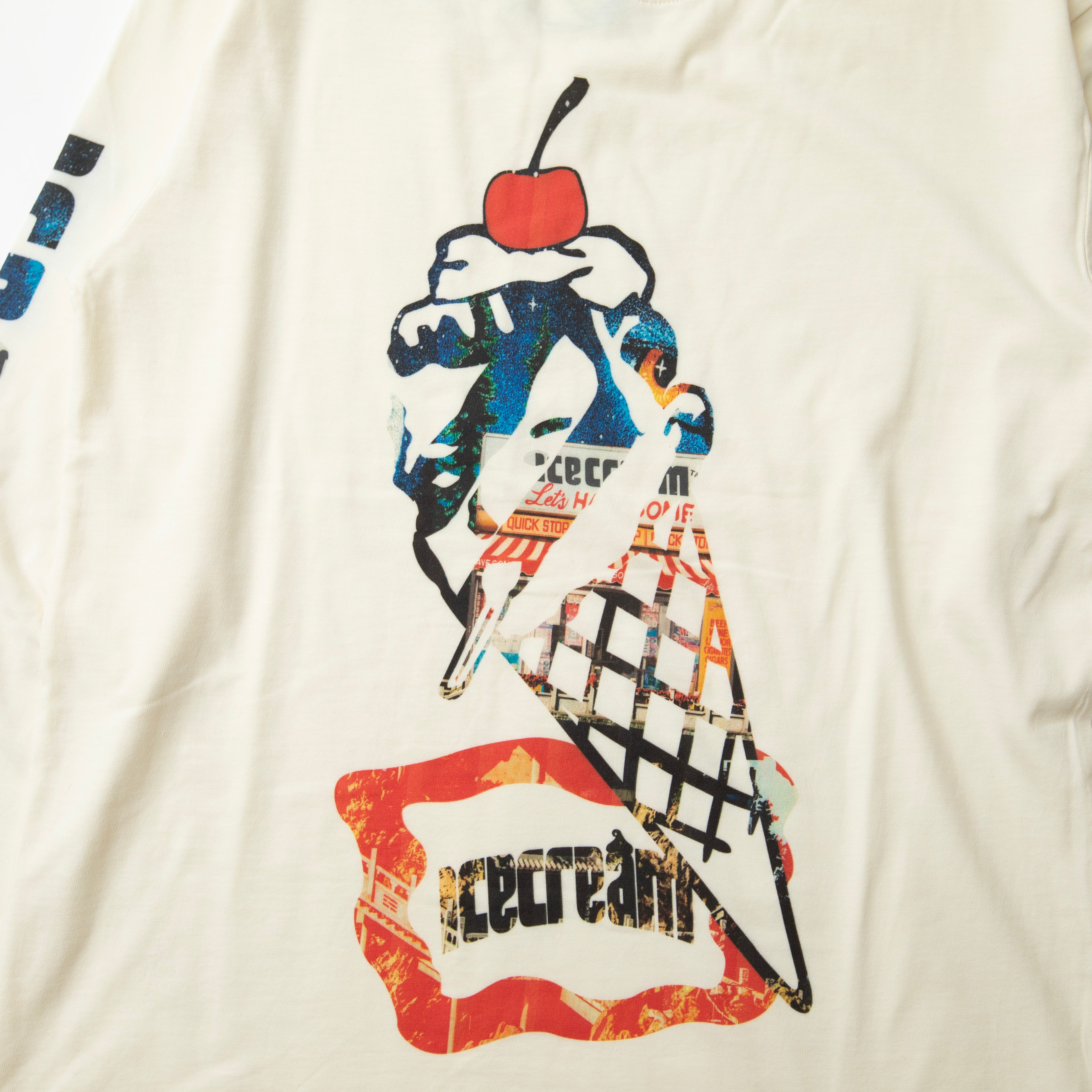 Icecream CONE MAN LS T-SHIRT