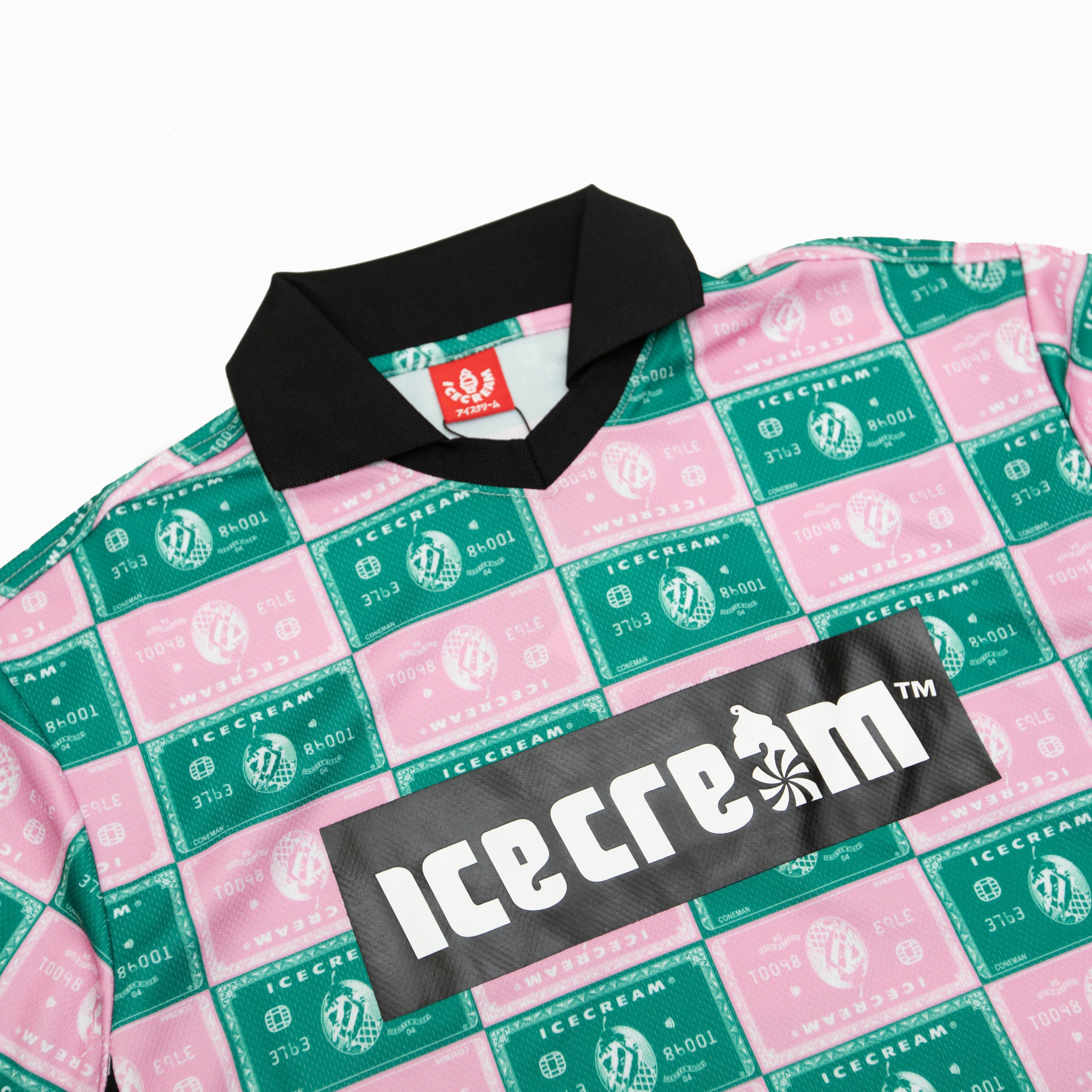 ICECREAM CONNOR MESH SOCCER JERSEY
