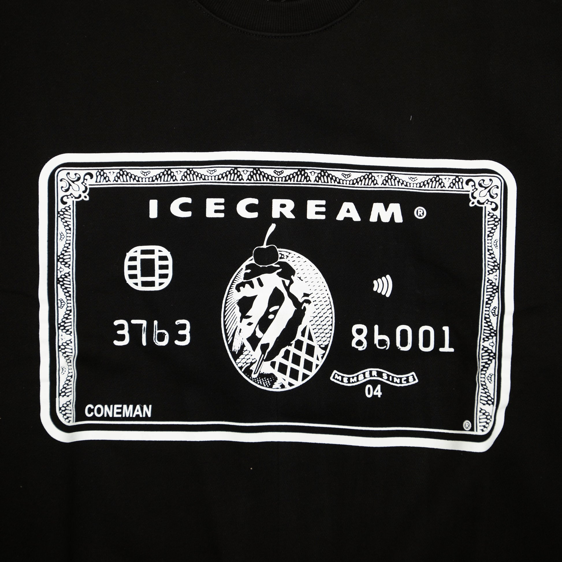 ICECREAM CARD CREWNECK SWEATSHIRT