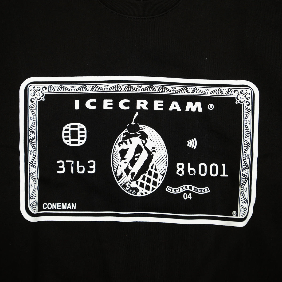 ICECREAM CARD CREWNECK SWEATSHIRT