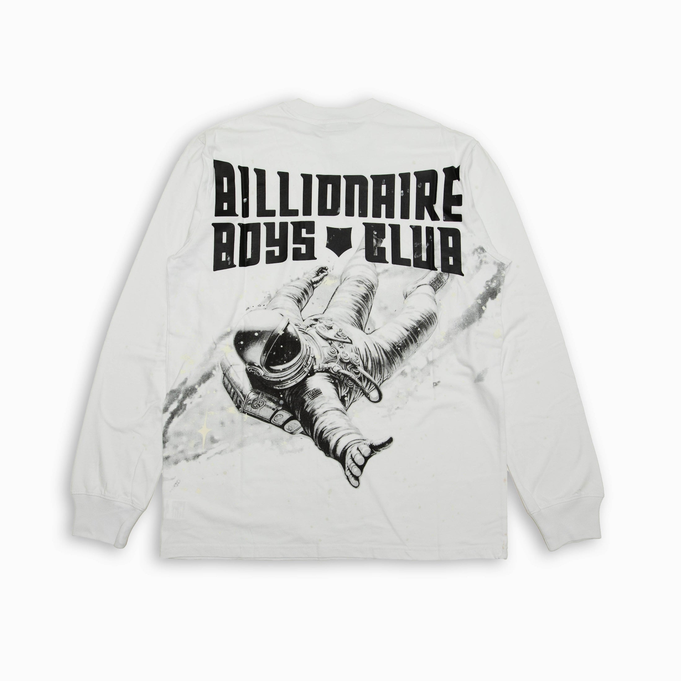 BILLIONAIRE BOYS CLUB BB OBLIVION PAINT SPLATTER LS T-SHIRT