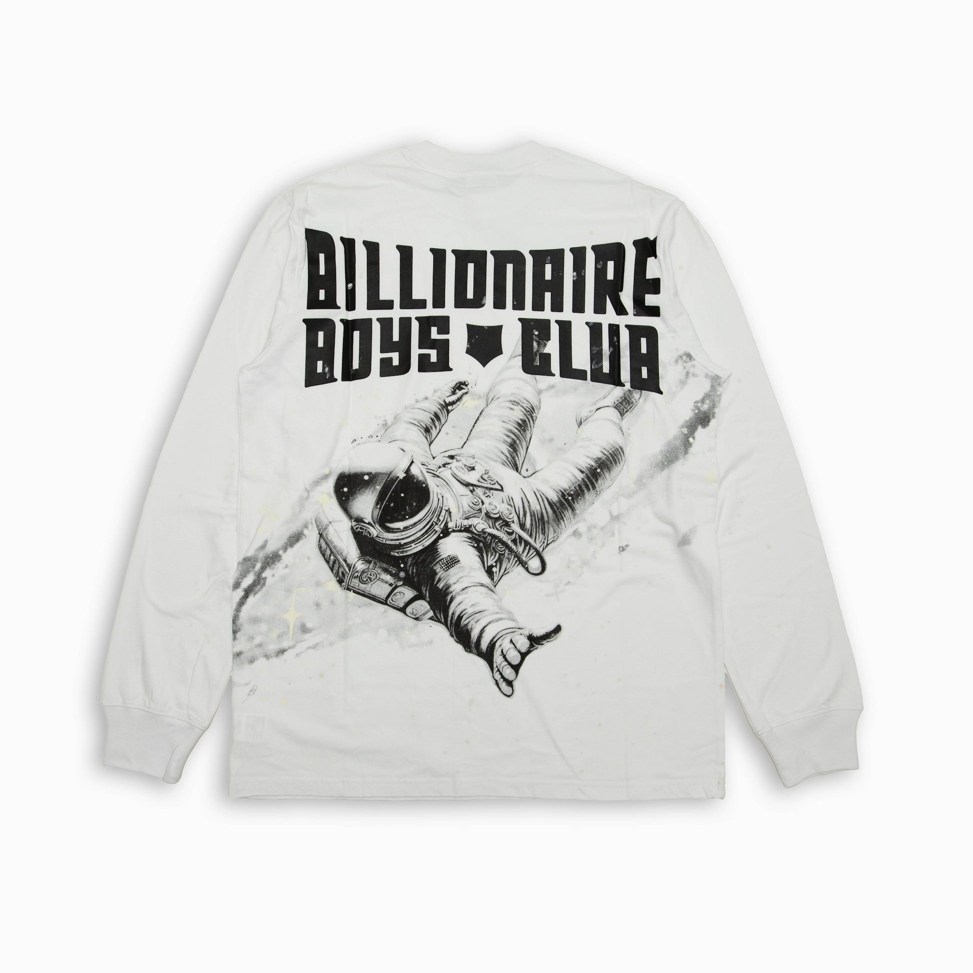 BILLIONAIRE BOYS CLUB BB OBLIVION PAINT SPLATTER LS T-SHIRT