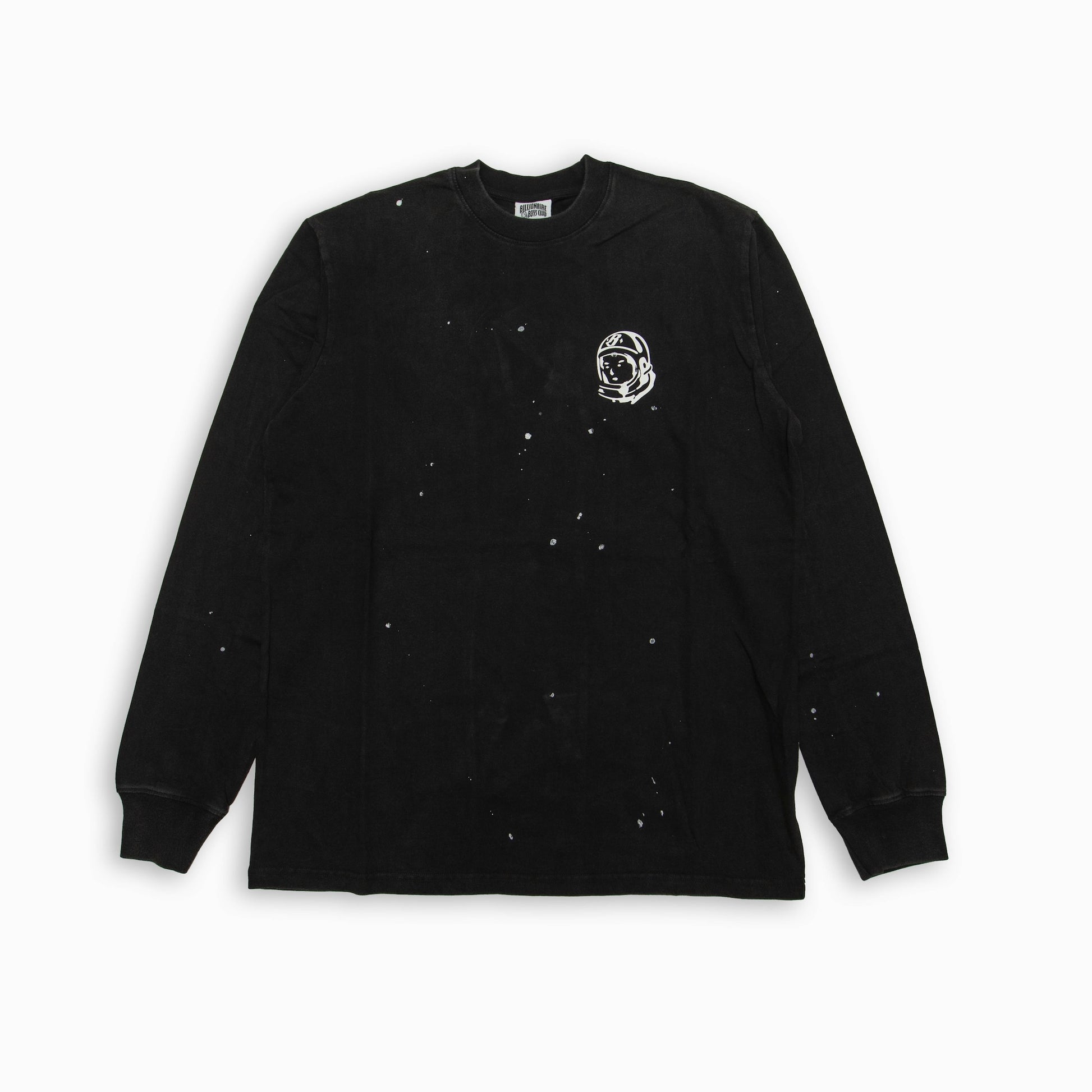 BILLIONAIRE BOYS CLUB BB OBLIVION PAINT SPLATTER LS T-SHIRT