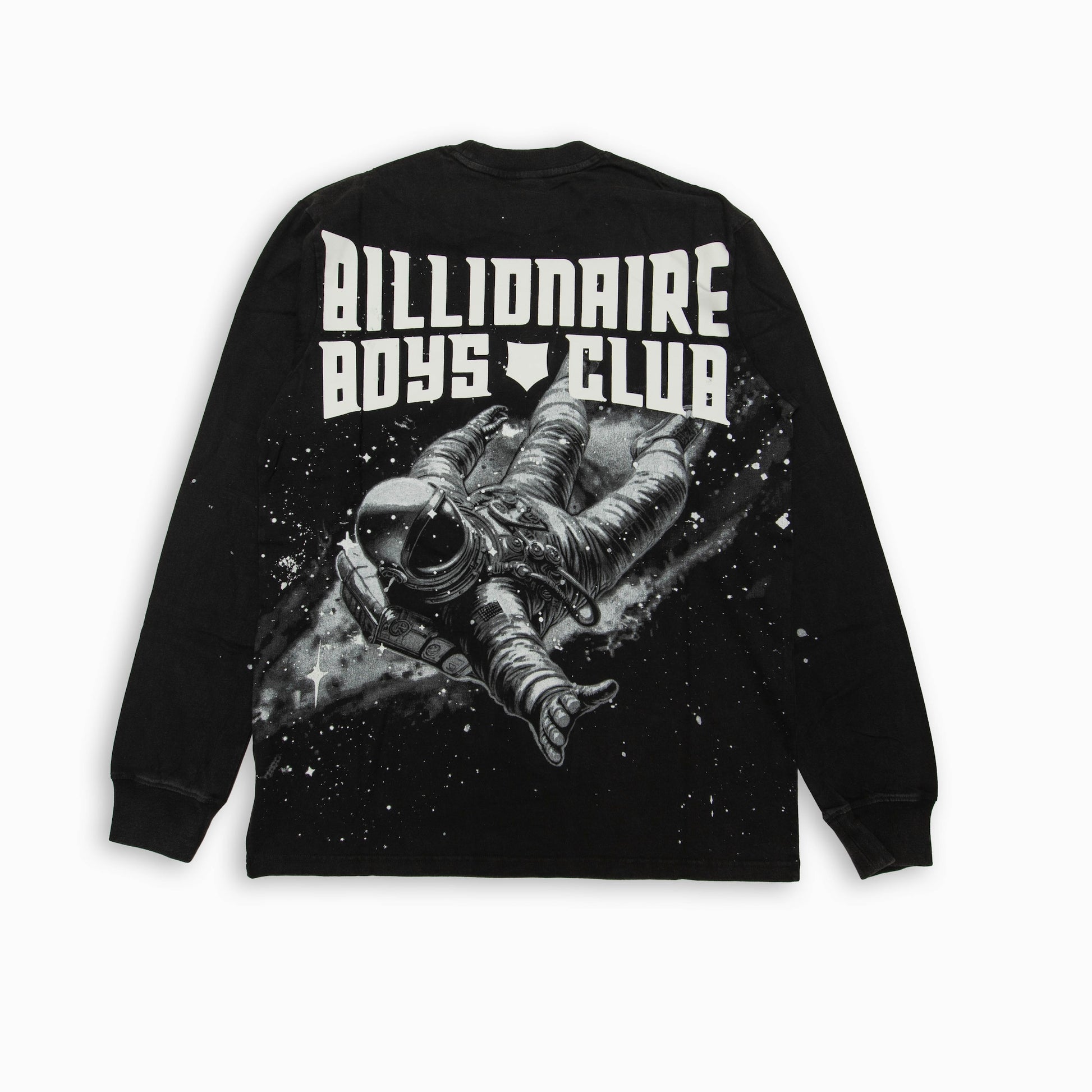 BILLIONAIRE BOYS CLUB BB OBLIVION PAINT SPLATTER LS T-SHIRT