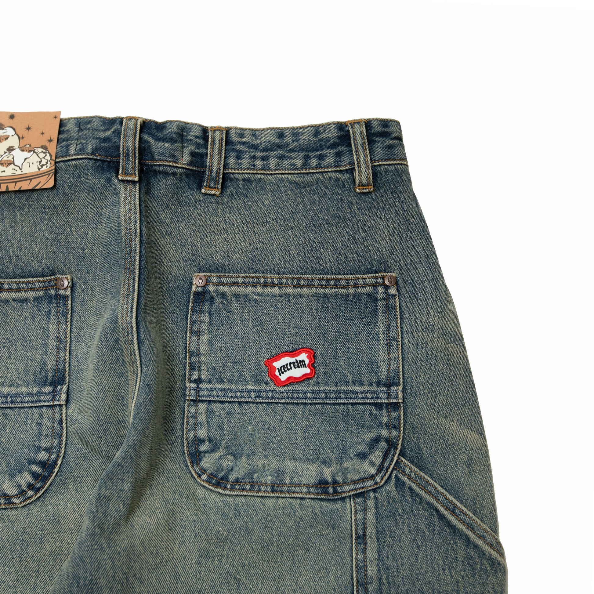 ICECREAM COLA DOUBLE KNEE DENIM 461-6102