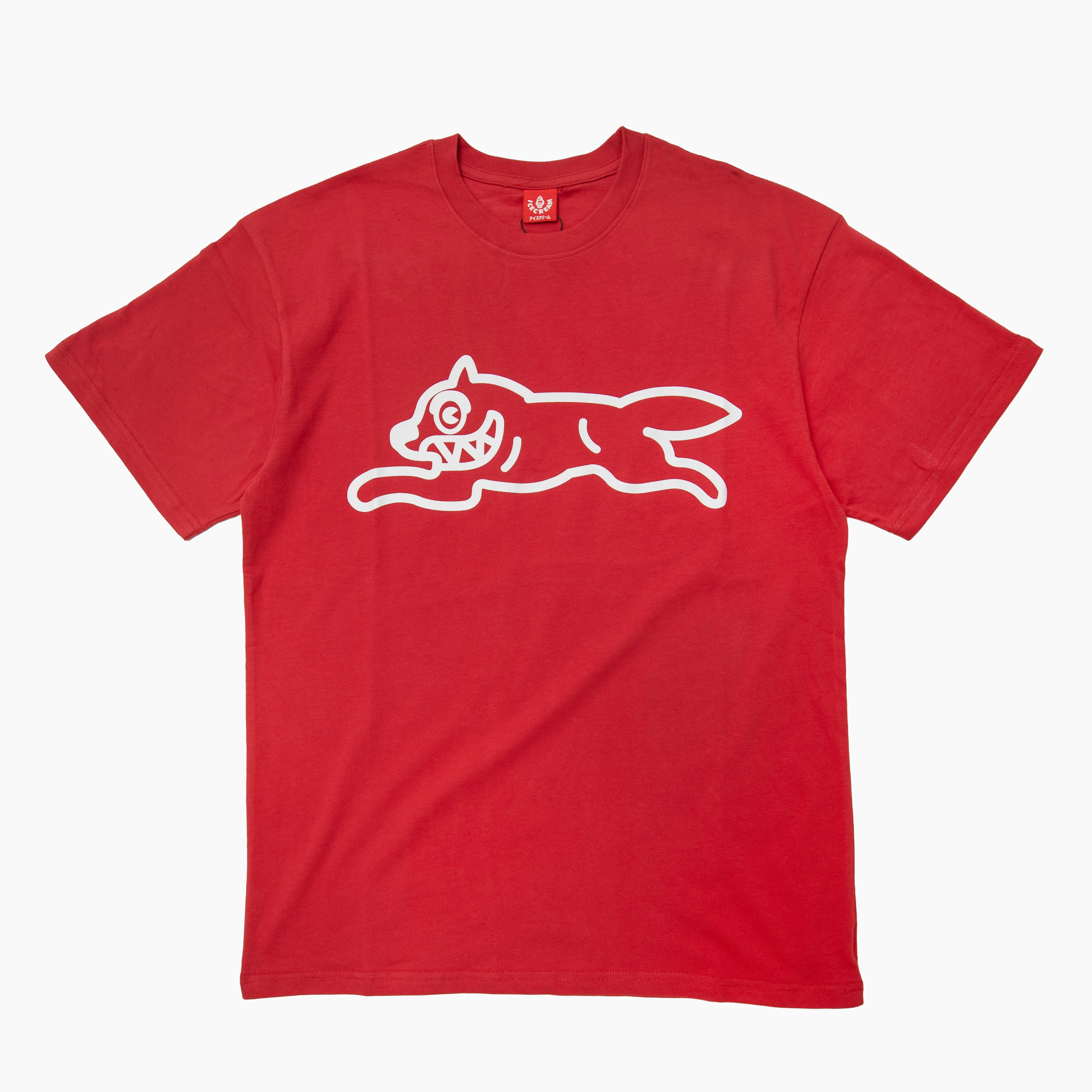 ICECREAM PHANTOM T-SHIRT 461-6208 ランニングドッグ グラフィックTシャツ ブラック フロント