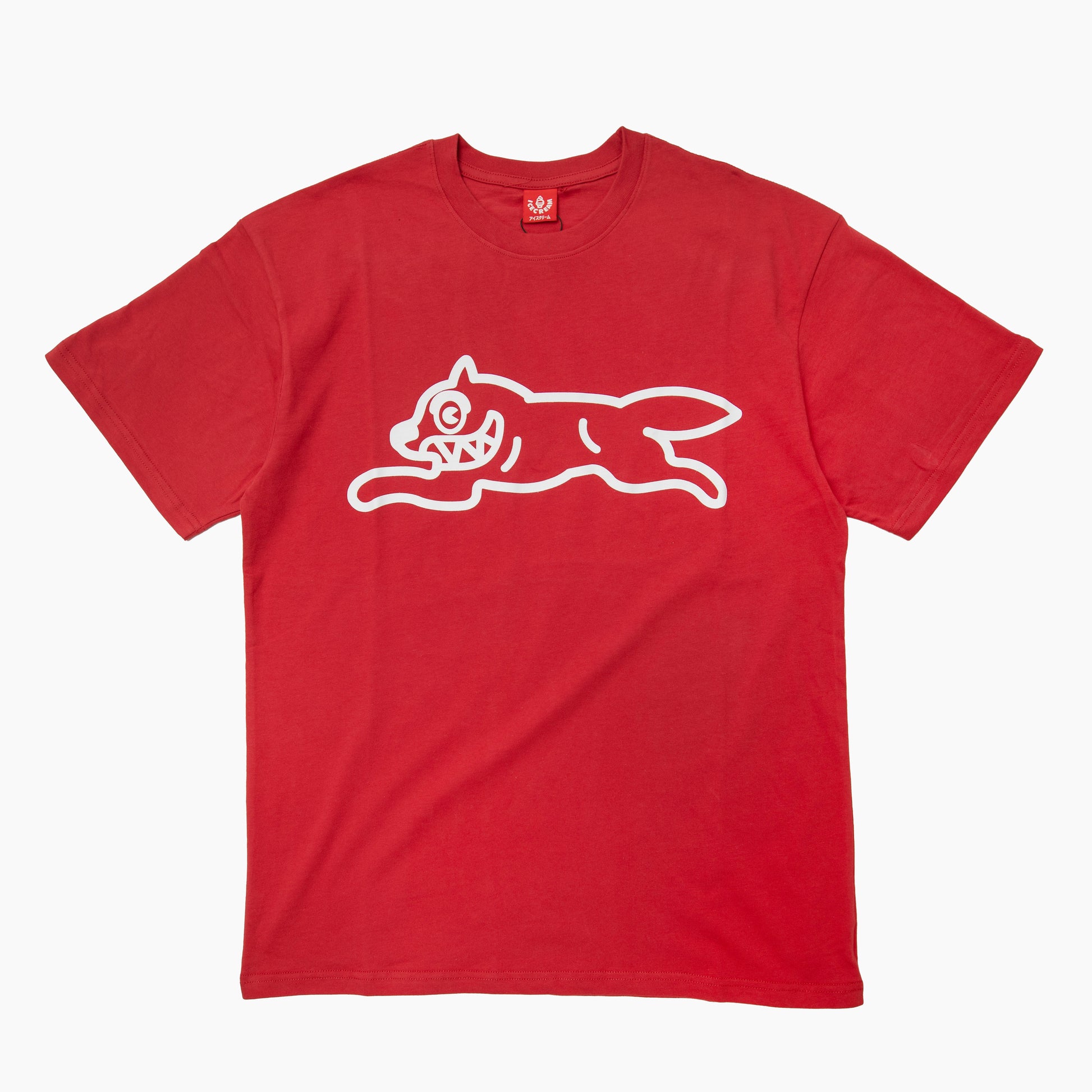 ICECREAM PHANTOM T-SHIRT 461-6208 ランニングドッグ グラフィックTシャツ ブラック フロント
