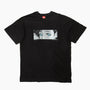 ICECREAM ELDERFLOWER T-SHIRT 461-6204 フォトプリント グラフィックTシャツ ブラック フロント