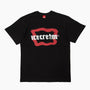 ICECREAM ROOT BEER T-SHIRT 461-6200 ロゴ グラフィックTシャツ ブラック フロント