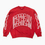 ICECREAM COFFEE CREWNECK 461-6303 ロゴ クルーネックスウェット フロントデザイン