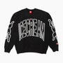 ICECREAM COFFEE CREWNECK 461-6303 ロゴ クルーネックスウェット フロントデザイン