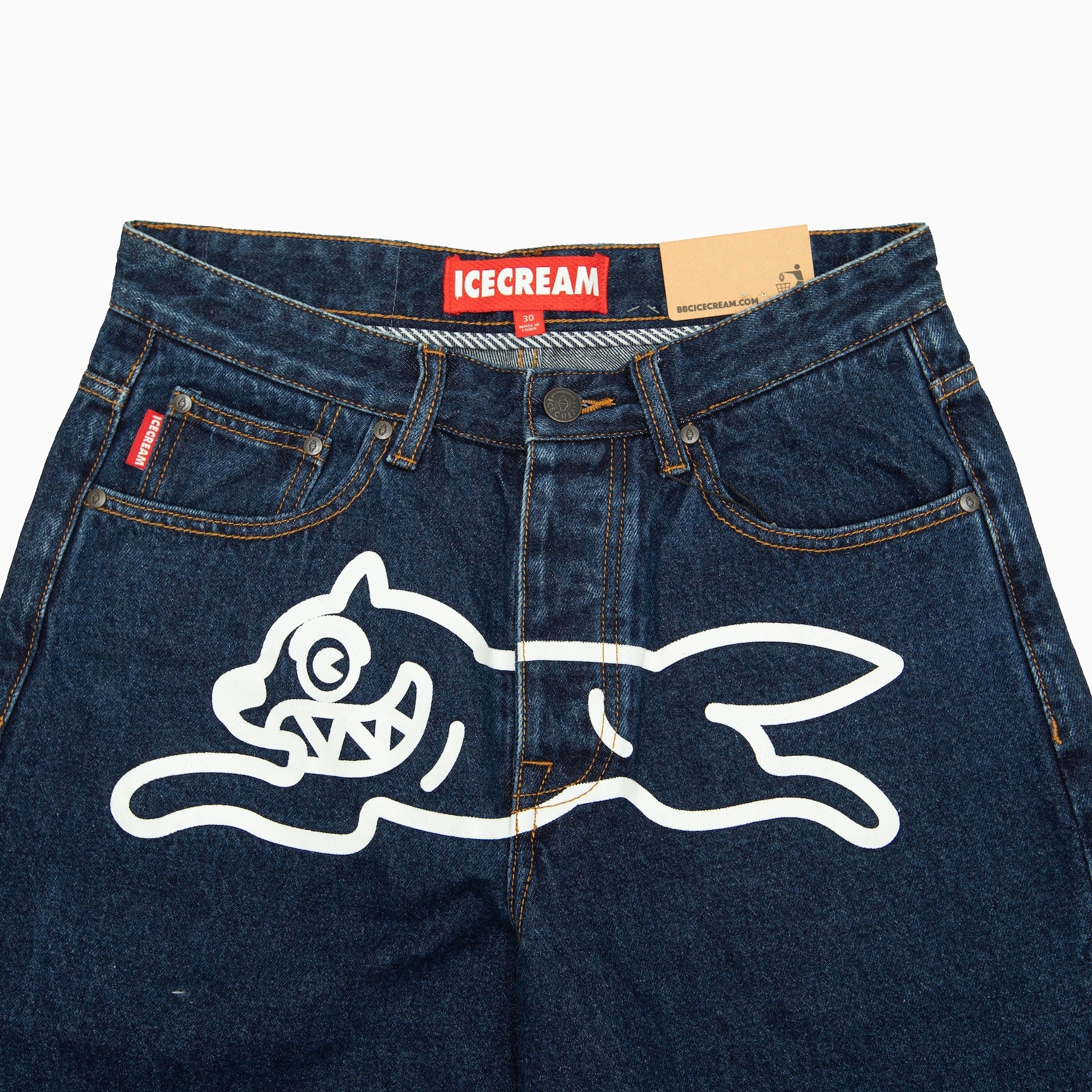 ICECREAM RODNEY DENIM SHORTS