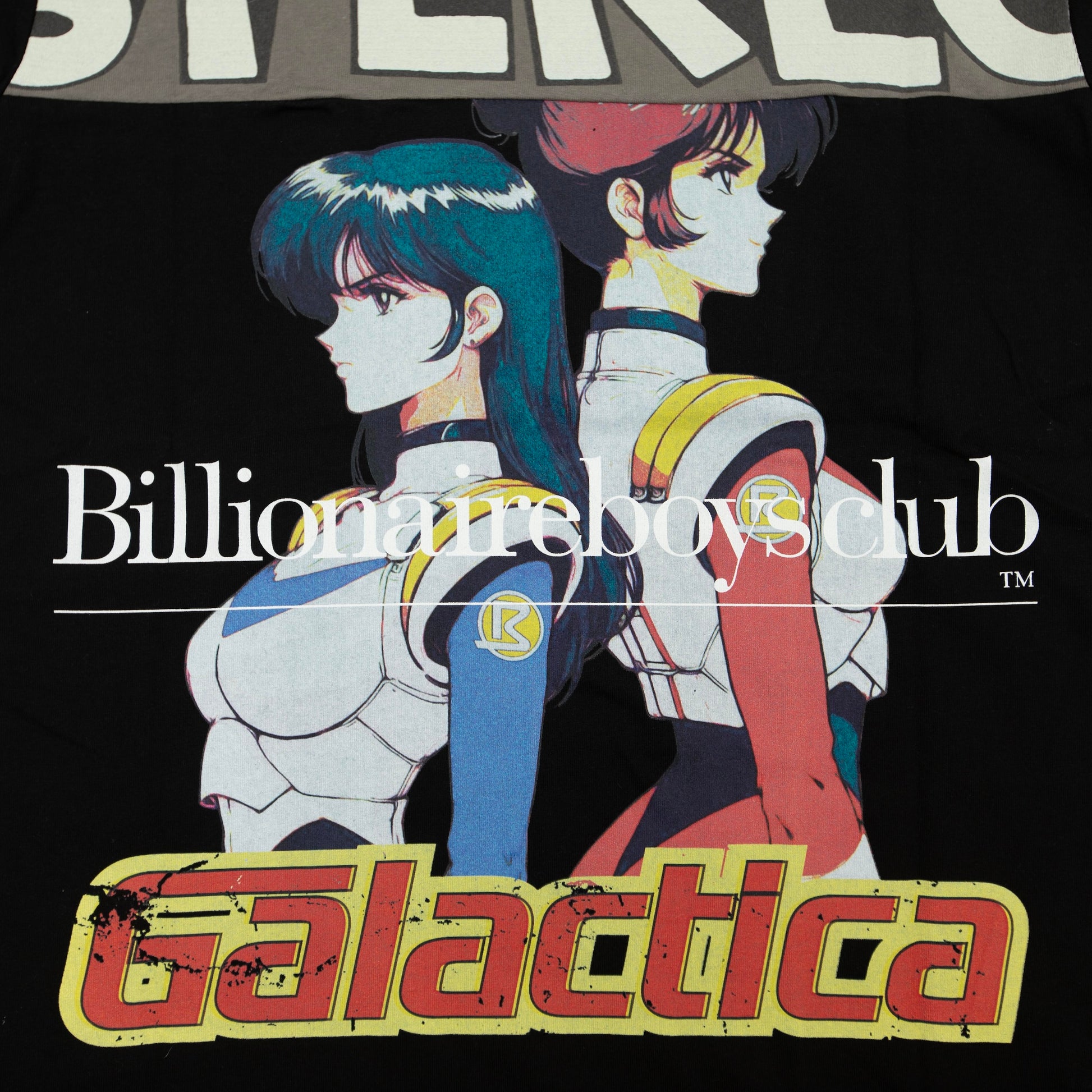 BILLIONAIRE BOYS CLUB BB PARALLEL PANELED OVERSIZED ALL OVER PRINT T-SHIRT