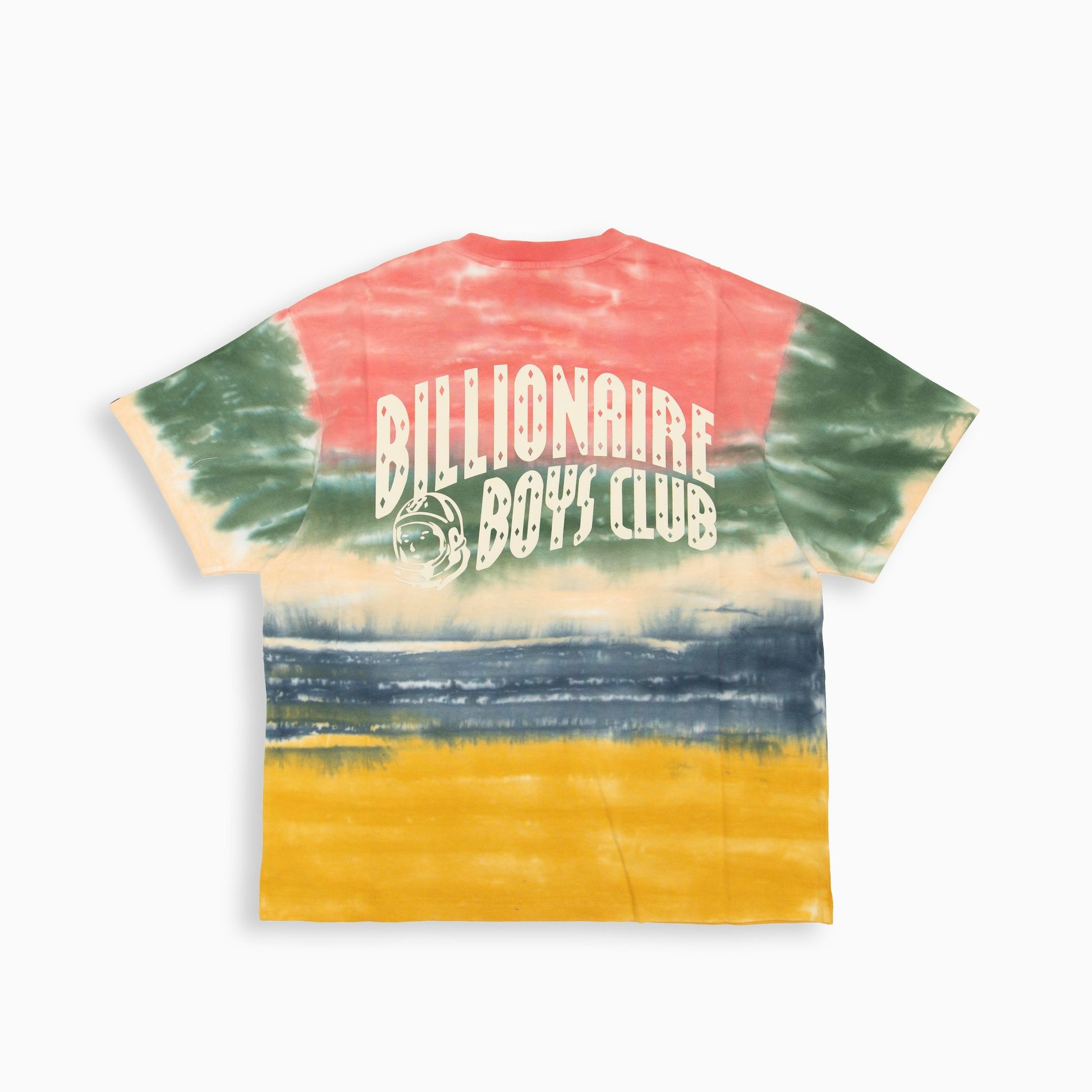 BILLIONAIRE BOYS CLUB BB ISLAND TIE DYE CROPPED FIT T-SHIRT