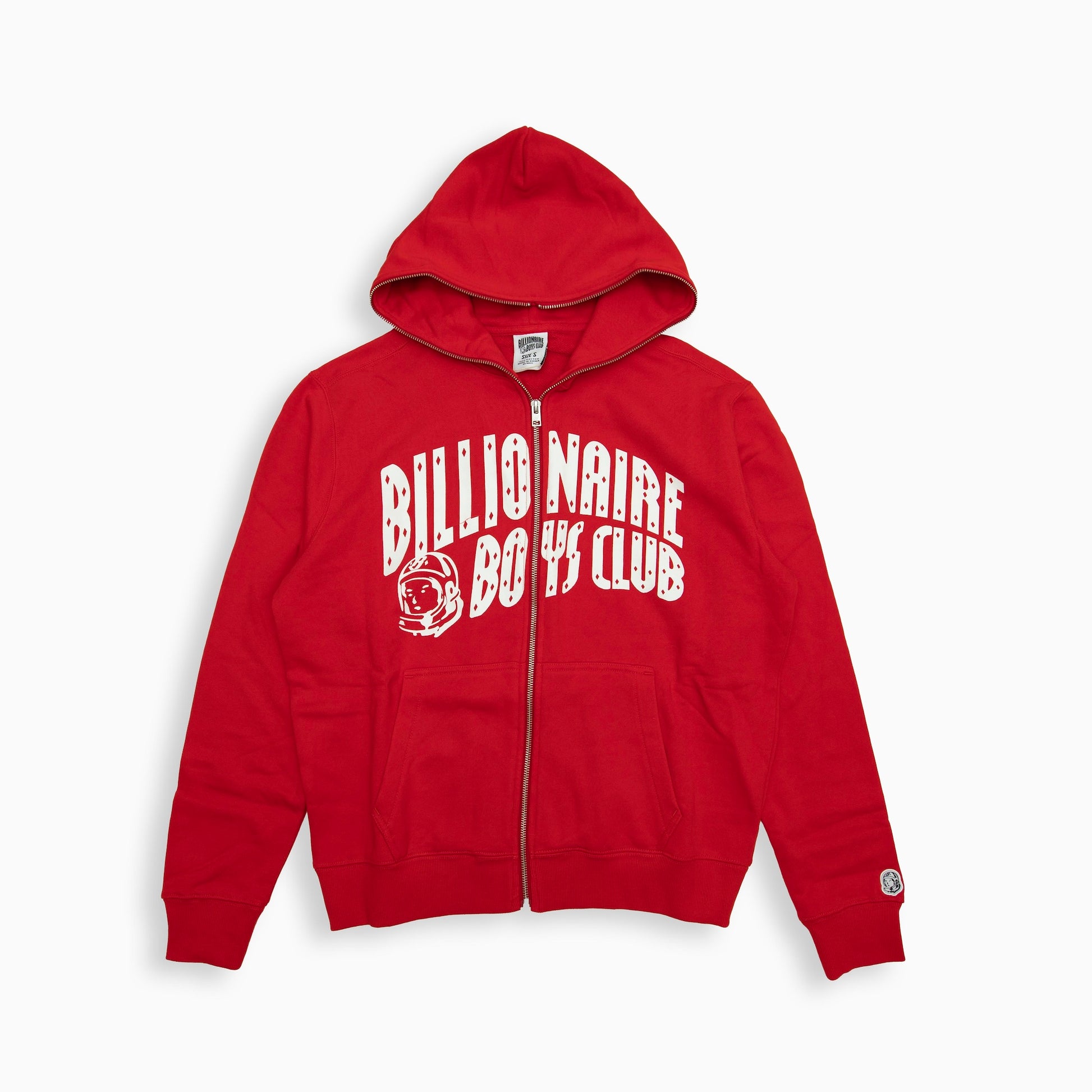 BILLIONAIRE BOYS CLUB BB CURVE ZIP THROUGH HOODIE