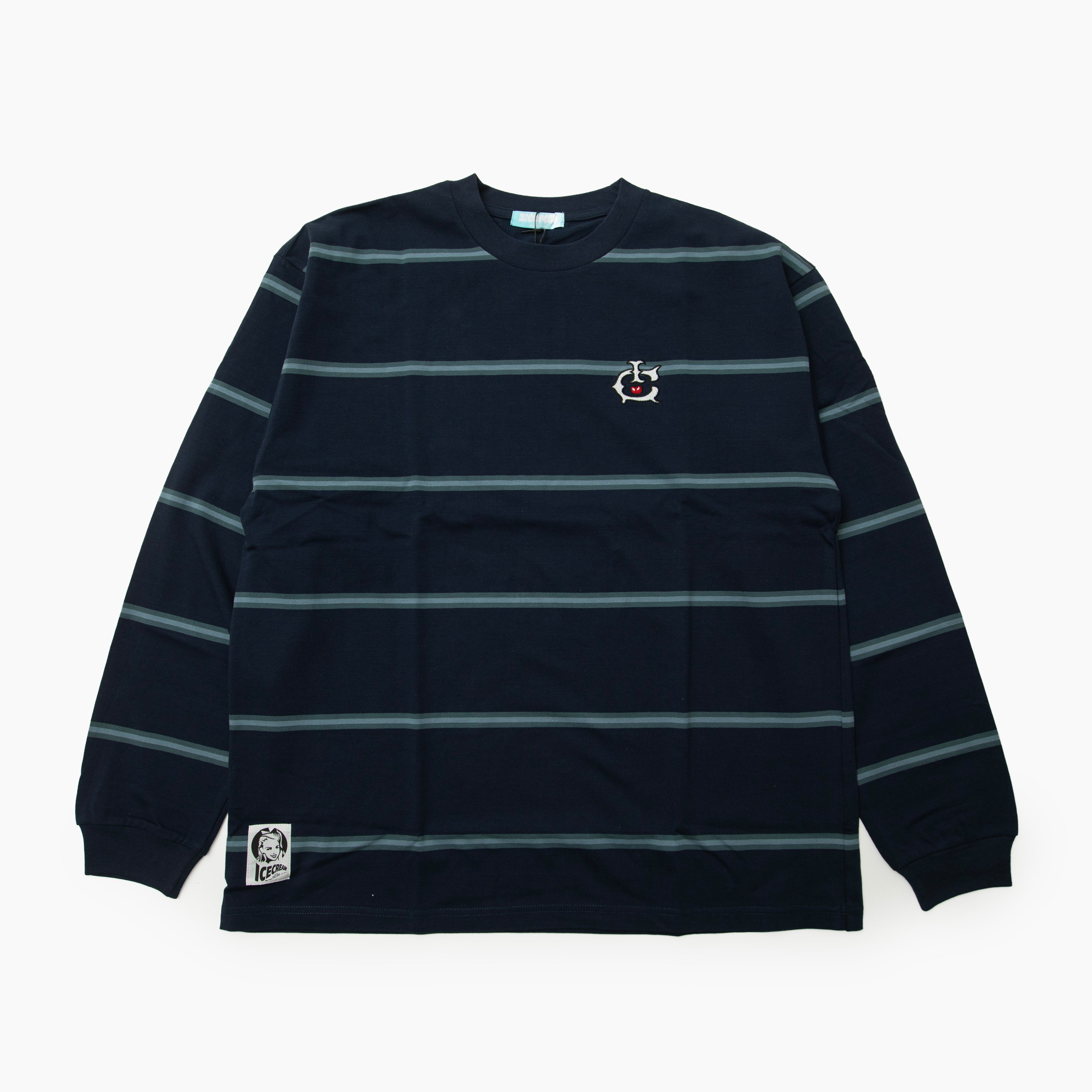 Icecream COTTON BORDER LS T-SHIRT
