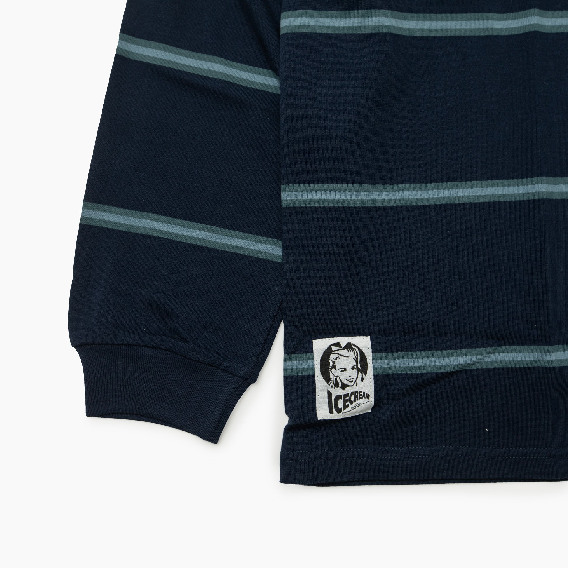 Icecream COTTON BORDER LS T-SHIRT