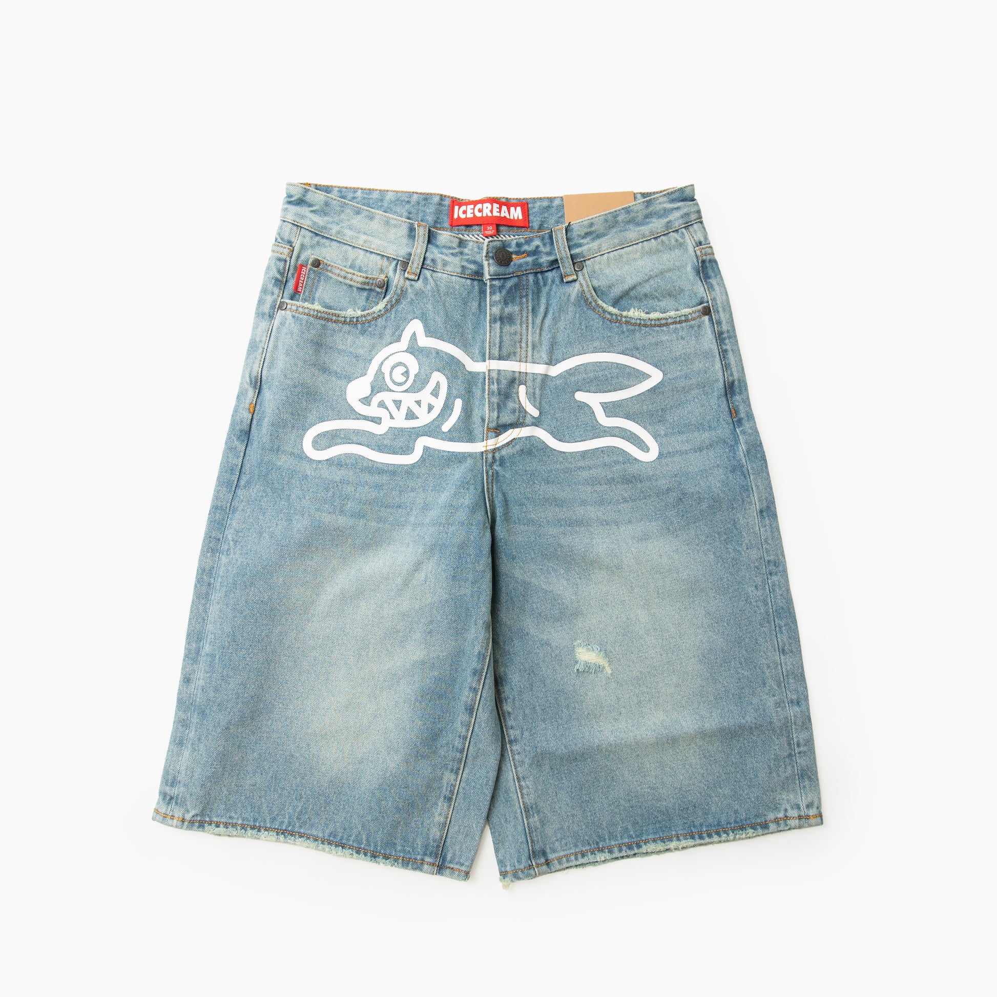 ICECREAM ASKIN DENIM SHORTS
