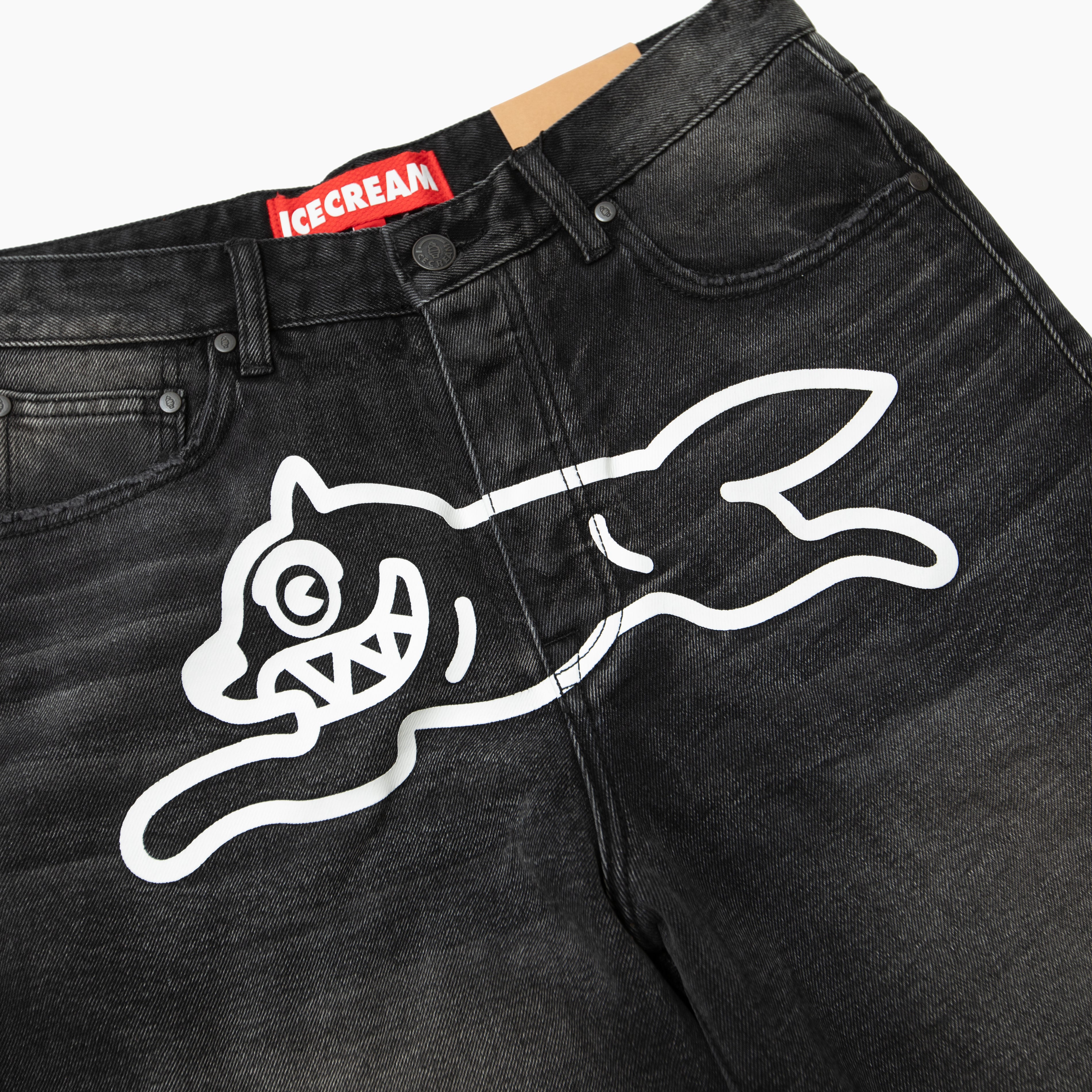 ICECREAM ASKIN DENIM SHORTS