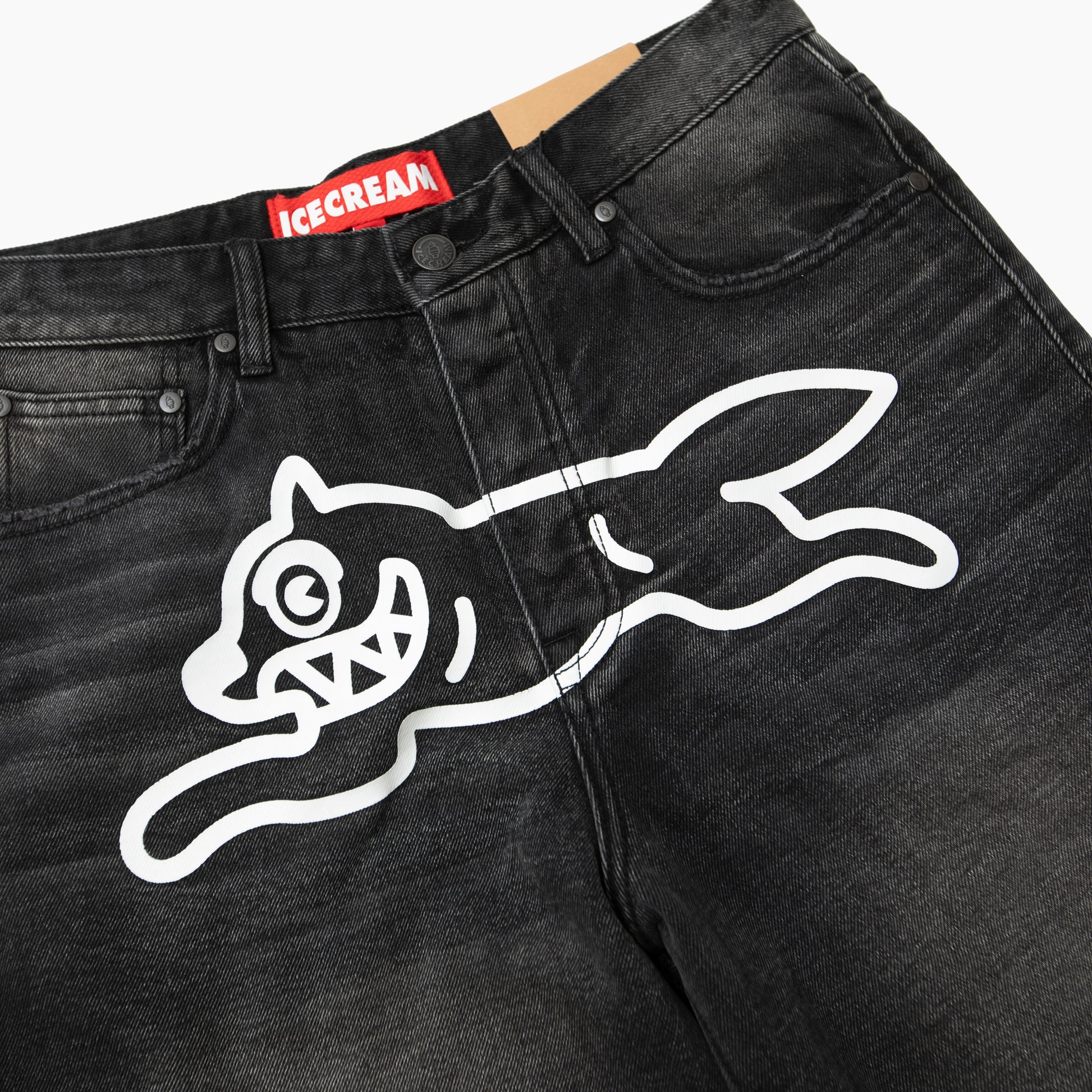 ICECREAM ASKIN DENIM SHORTS