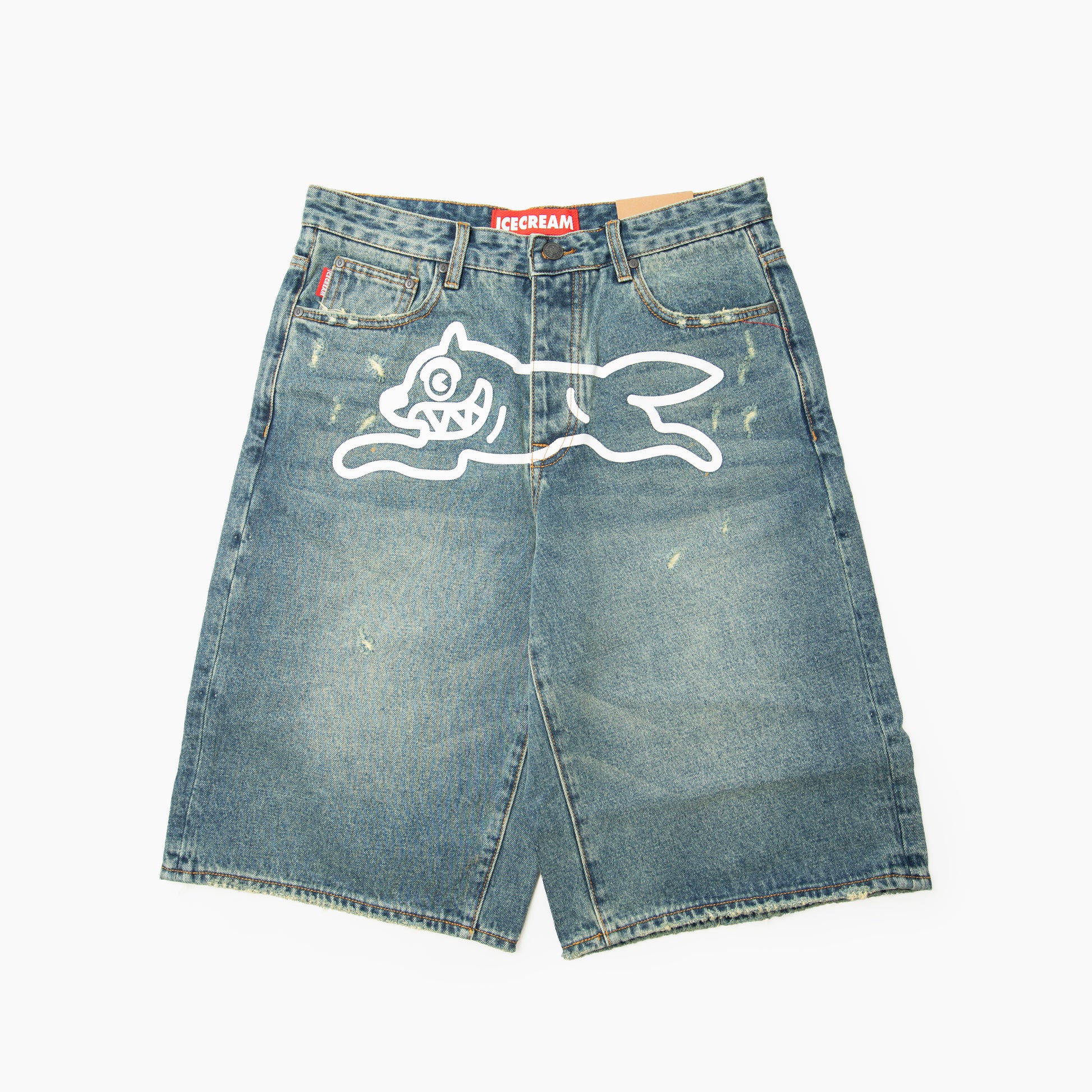 ICECREAM BALBOA DENIM SHORTS