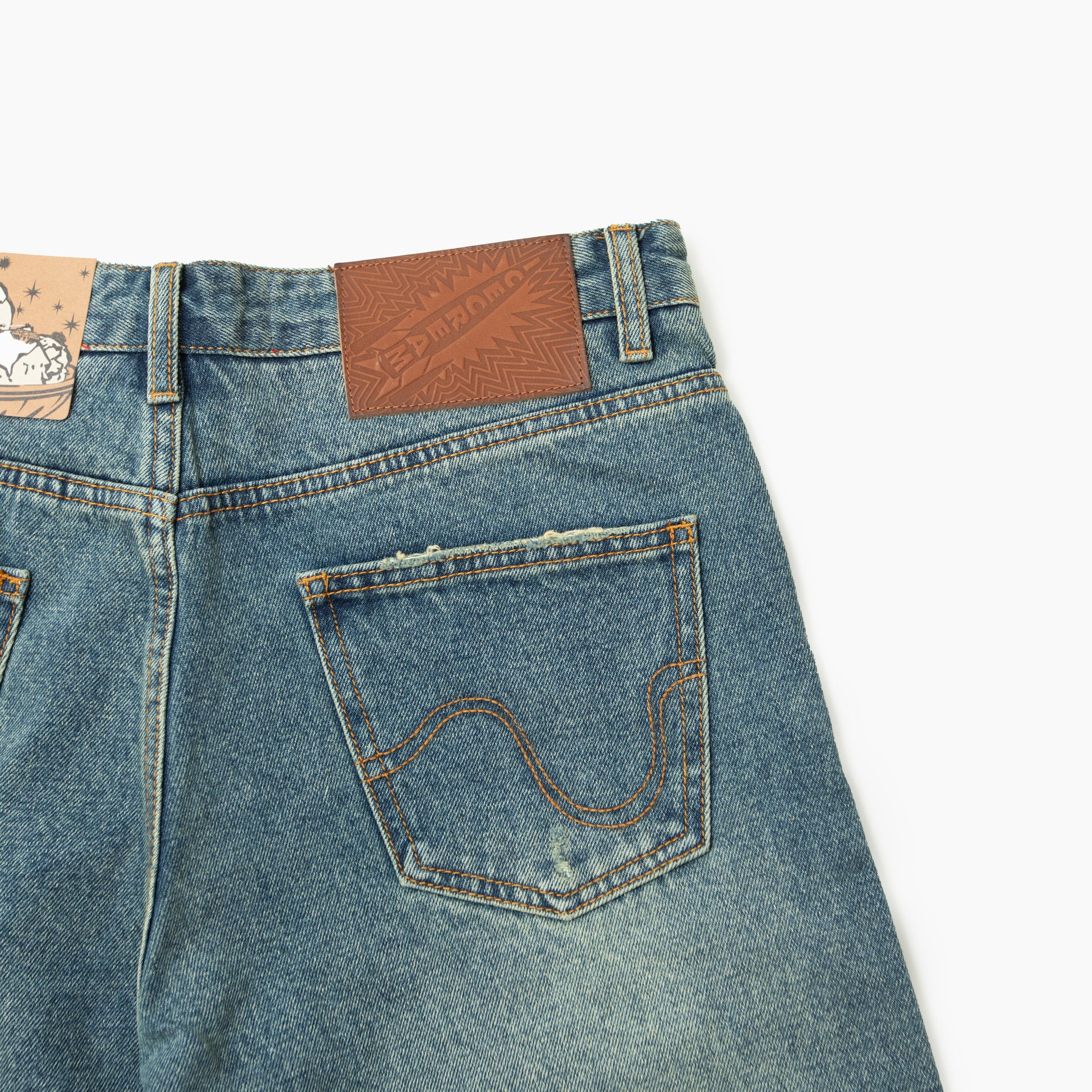 ICECREAM BALBOA DENIM SHORTS