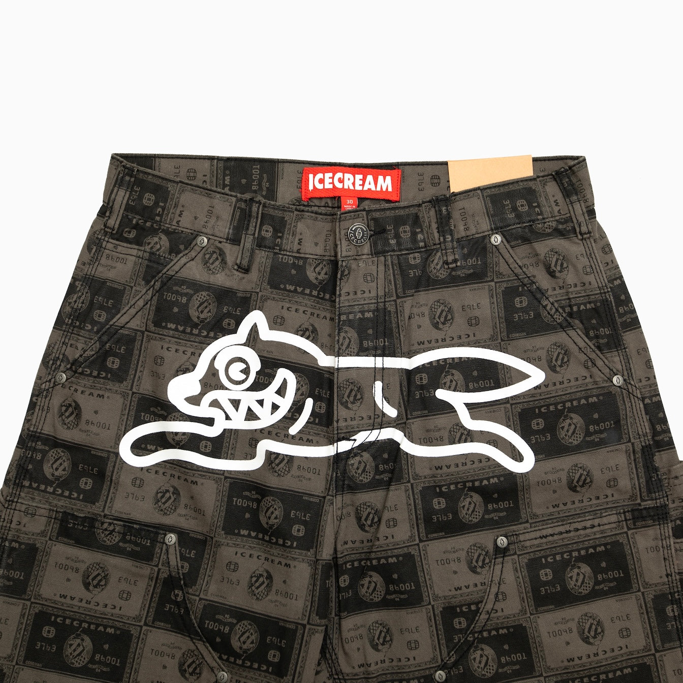 ICECREAM CHARGE DOUBLE KNEE PANTS