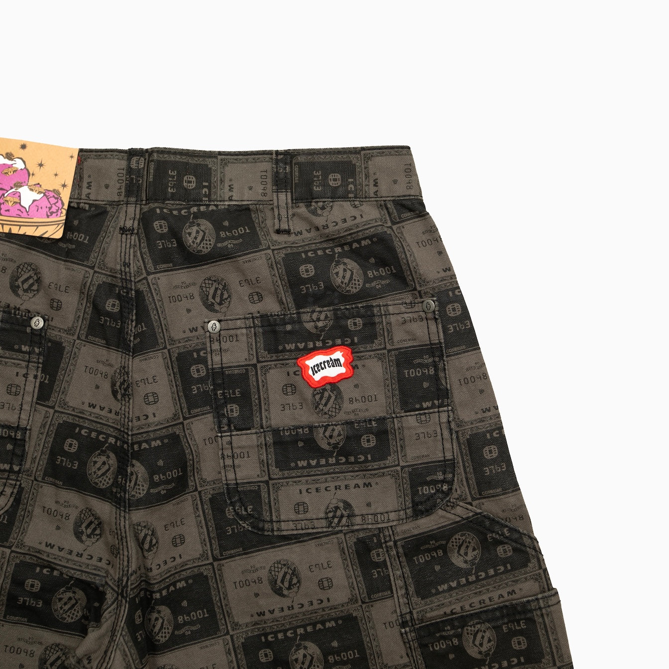 ICECREAM CHARGE DOUBLE KNEE PANTS