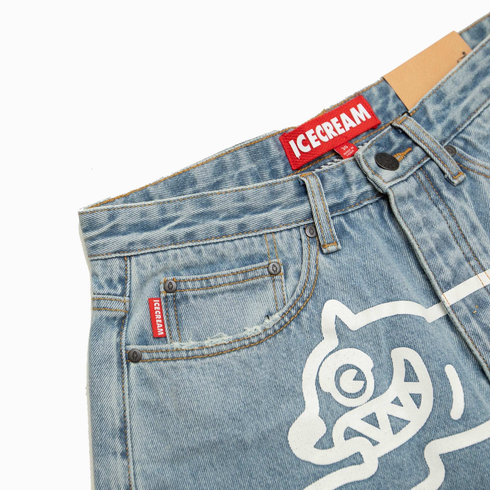 ICECREAM FACE TIME DENIM