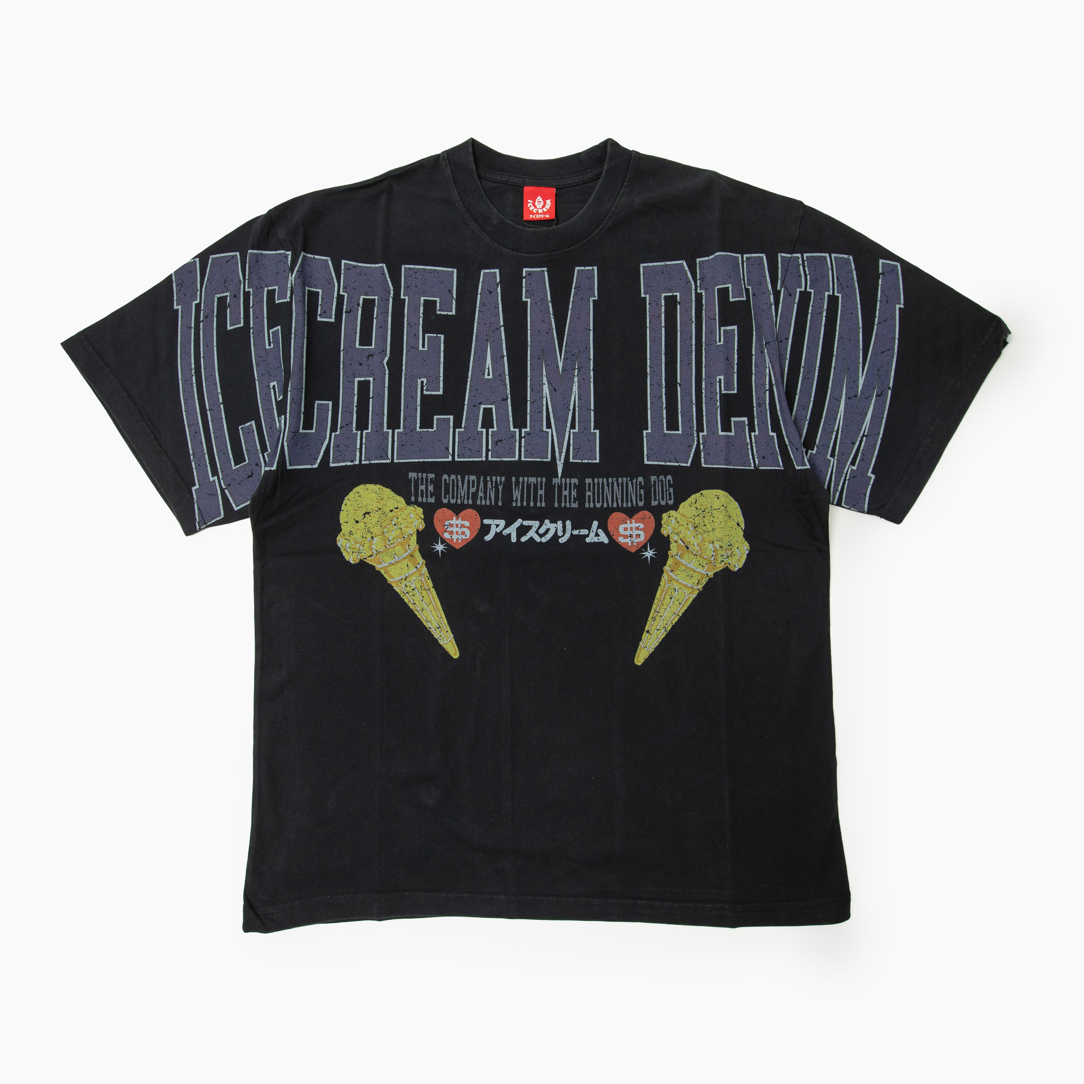 ICECREAM DENIM OVERSIZED T-SHIRT