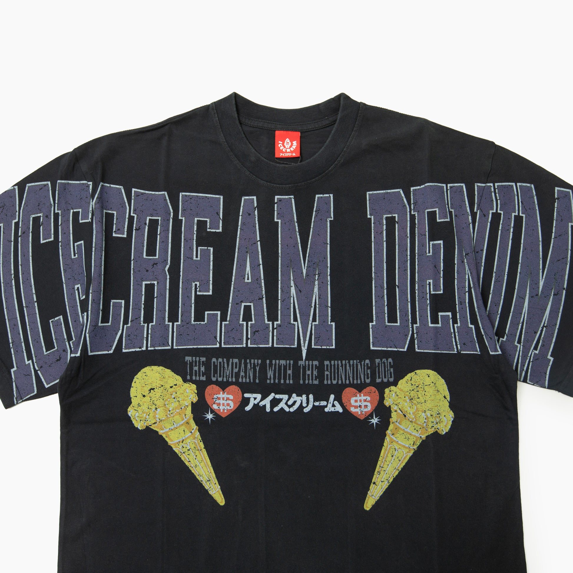 ICECREAM DENIM OVERSIZED T-SHIRT