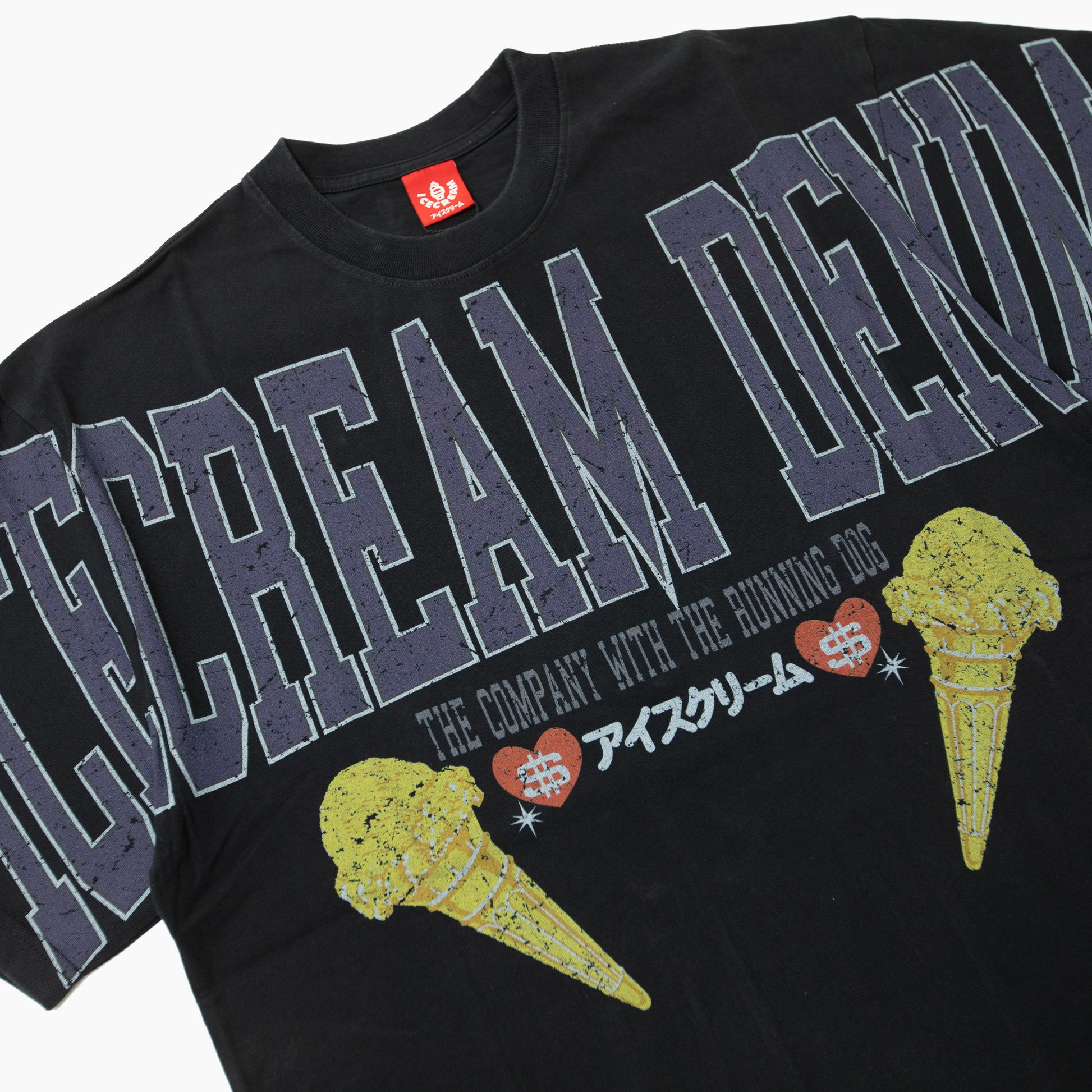 ICECREAM DENIM OVERSIZED T-SHIRT
