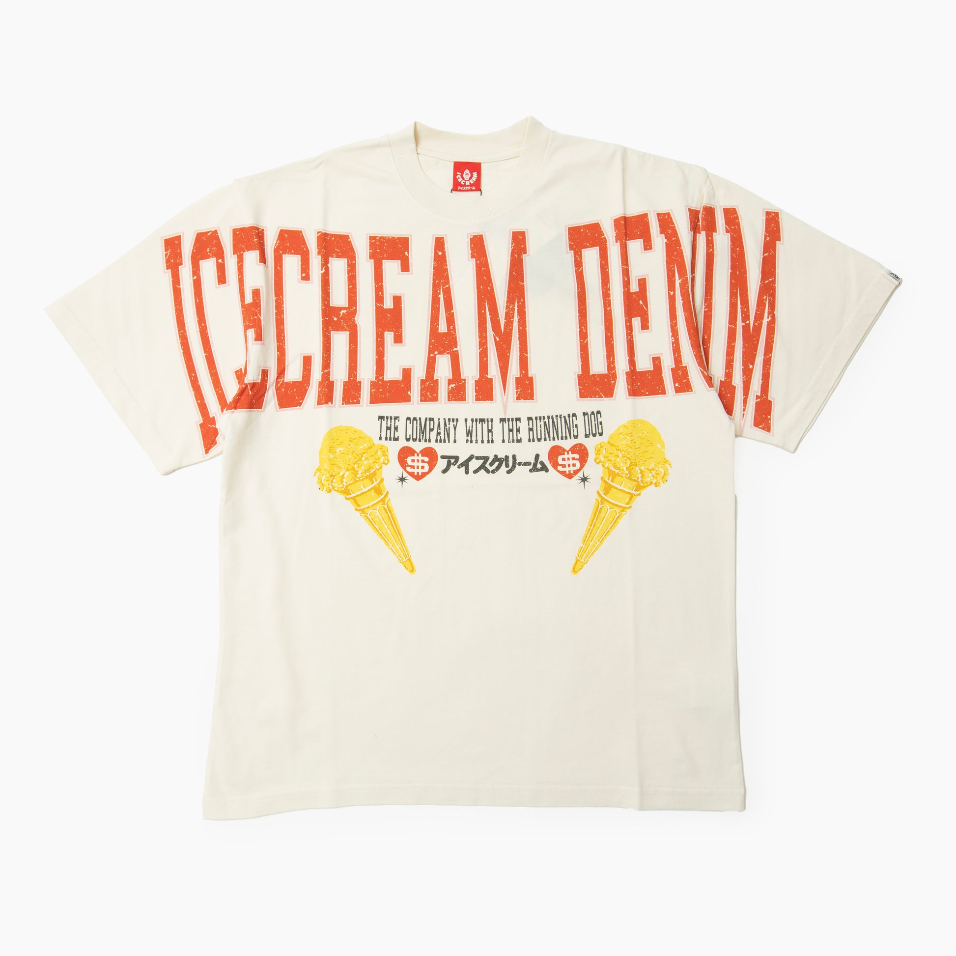 ICECREAM DENIM OVERSIZED T-SHIRT
