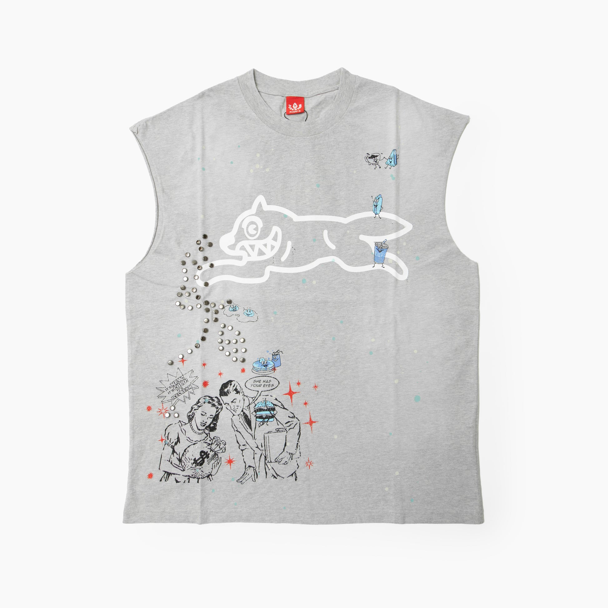 ICECREAM SAMUS SLEEVELESS T-SHIRT