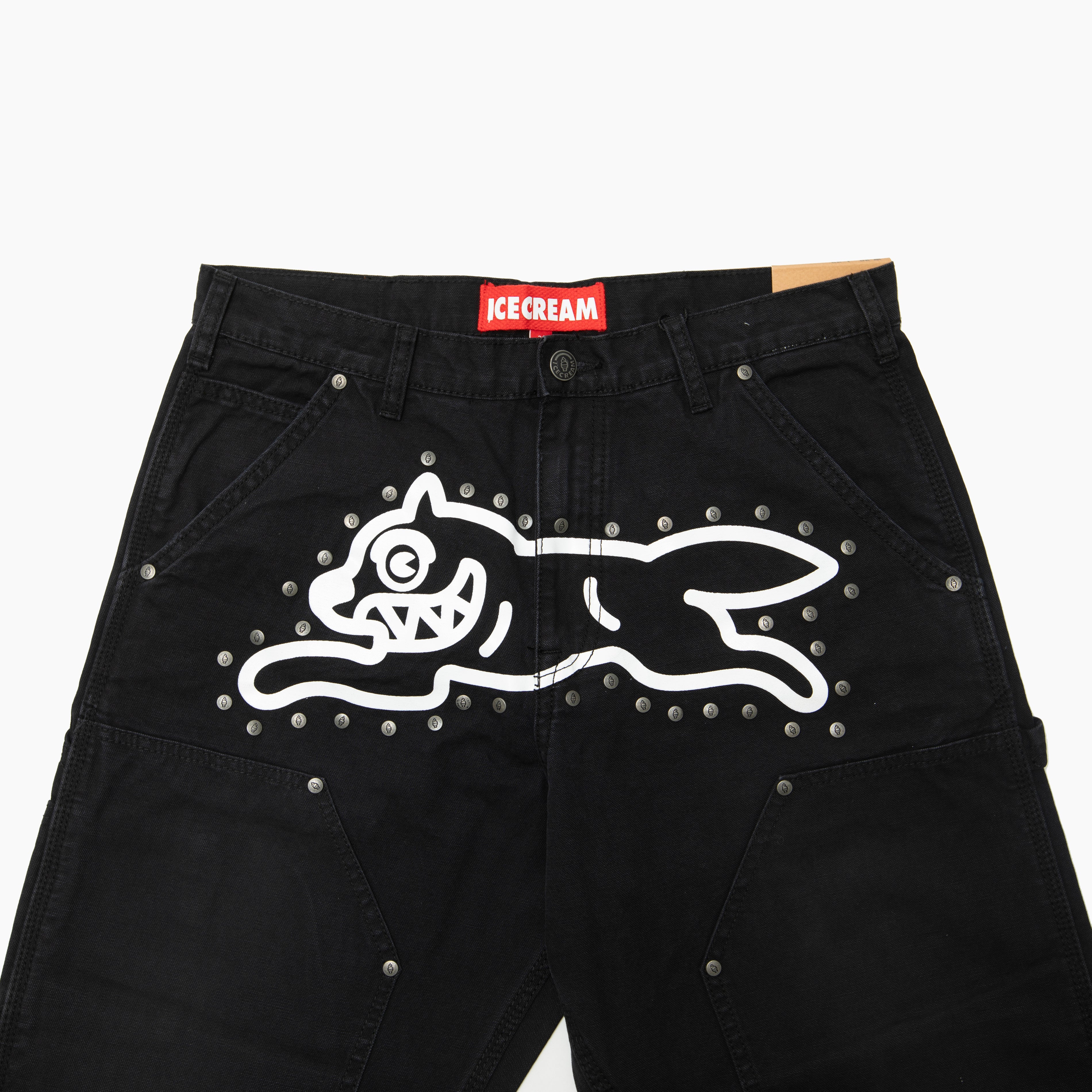 ICECREAM BRAKES DOUBLE KNEE RIVET DENIM