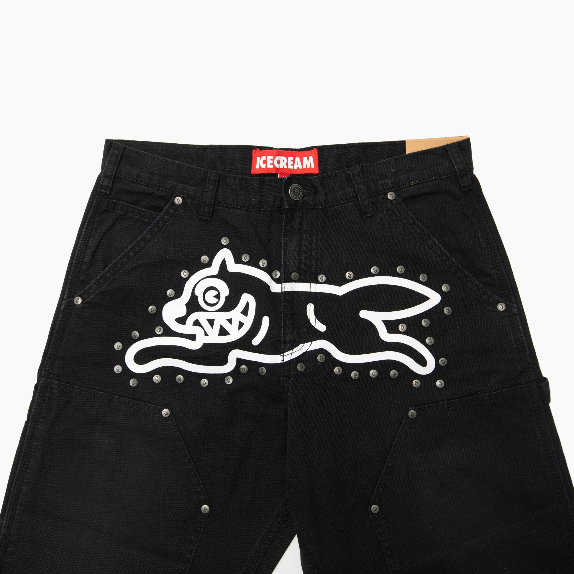 ICECREAM BRAKES DOUBLE KNEE RIVET DENIM