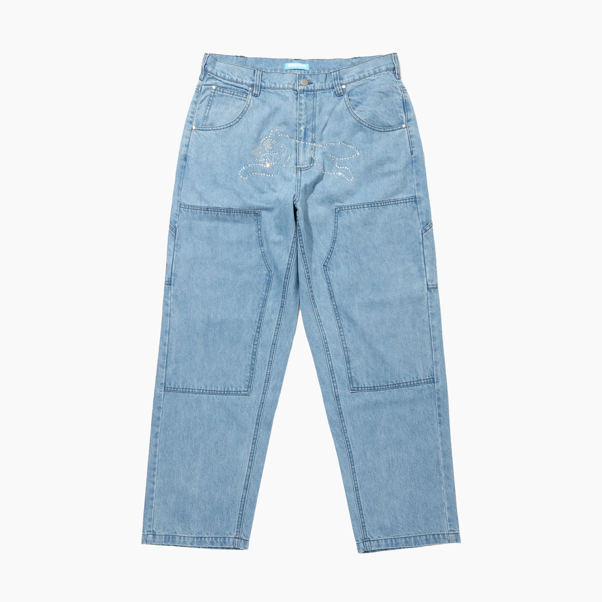 ICECREAM Rhinestone Buggy Denim