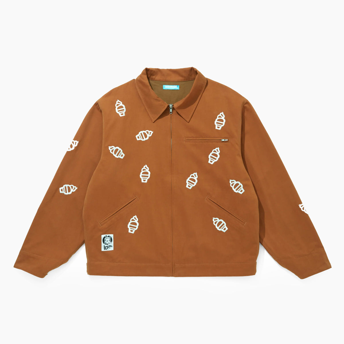 ICECREAM EMBROIDEREY MOLSKIN BLOUSON (JAPAN EXCLUSIVE)
