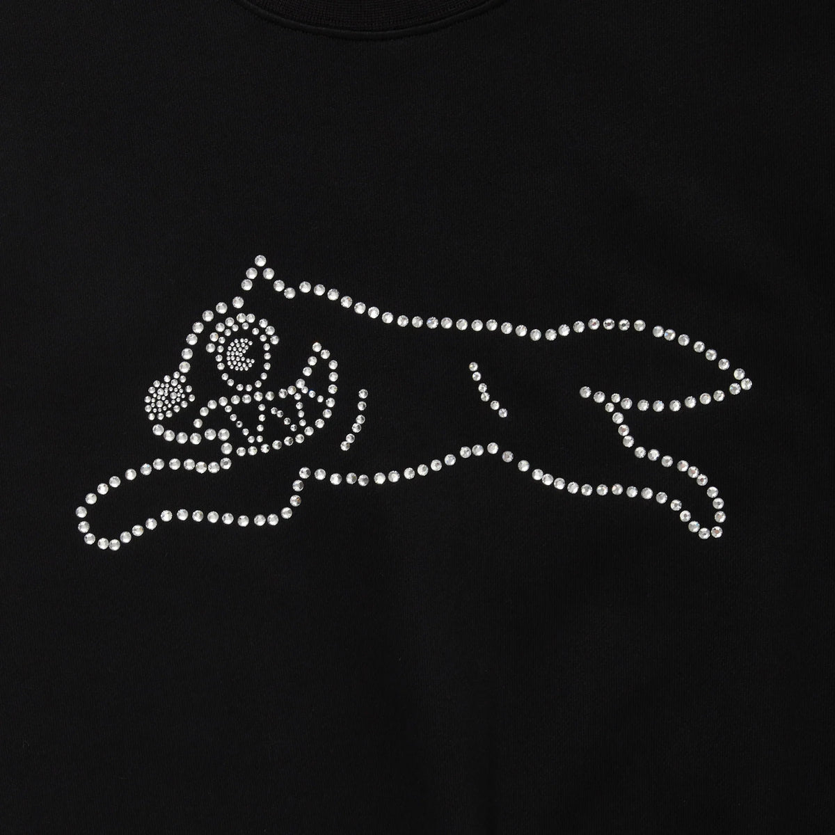 ICECREAM Rhinestone Cotton Sweatshirt / Japan Exclusive