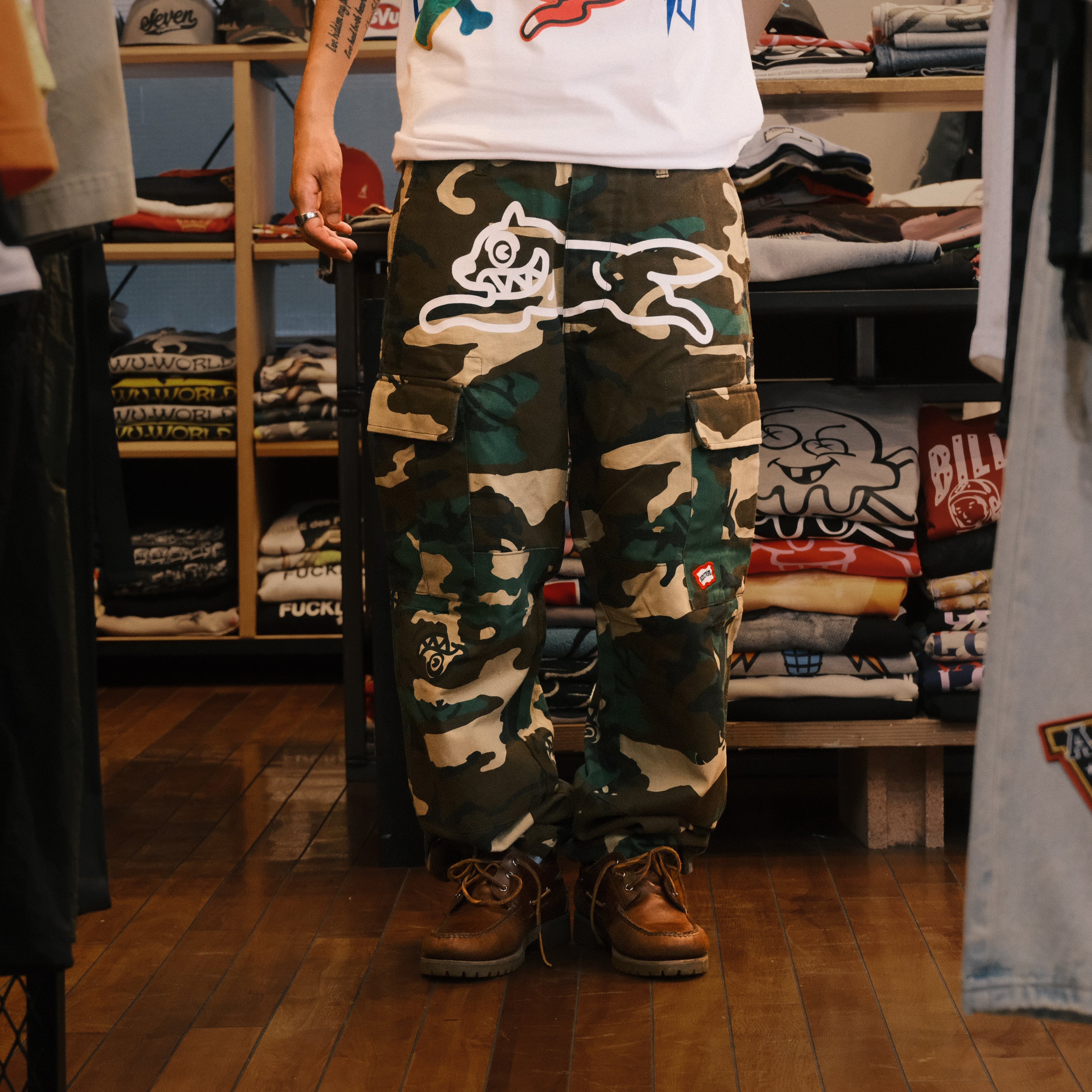 ICECREAM CITRUS CAMO CARGO PANTS