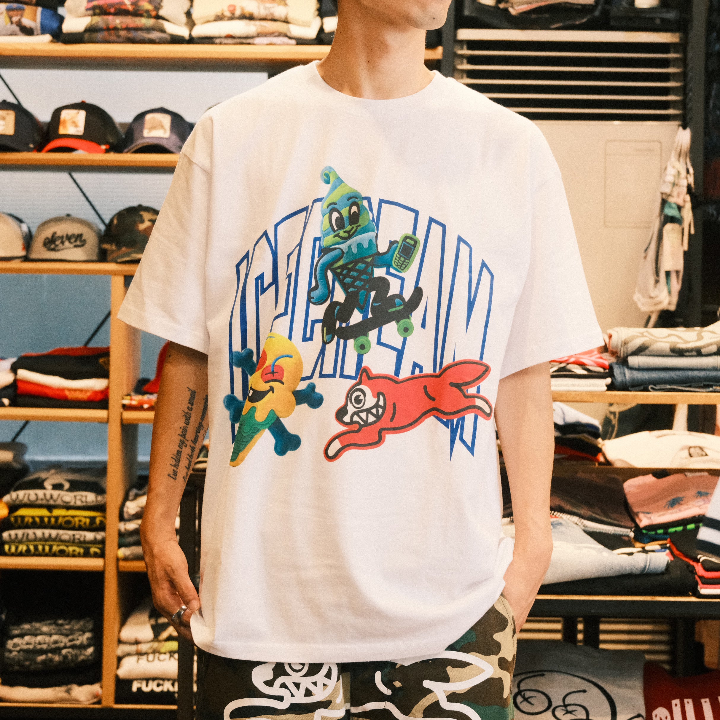 ICECREAM MARSHMALLOW T-SHIRT 461-6202
