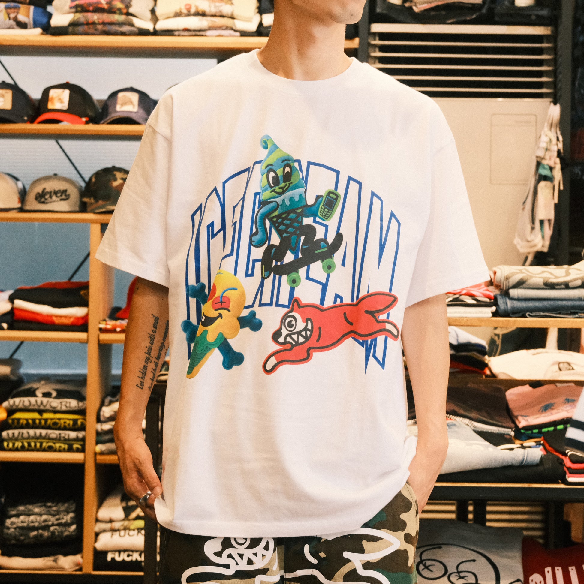 ICECREAM MARSHMALLOW T-SHIRT 461-6202