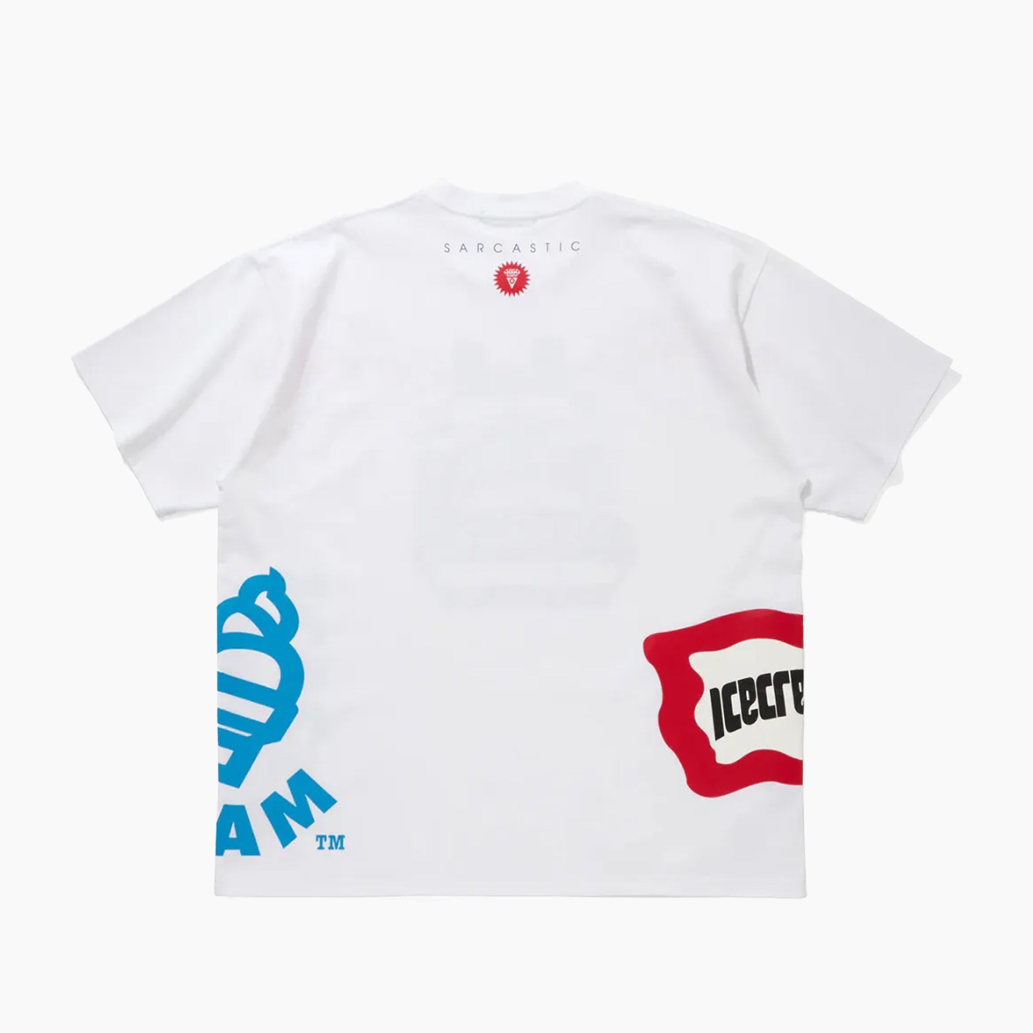 ICECREAM x SARCASTIC COTTON T-SHIRT SONIC DEVASTATION