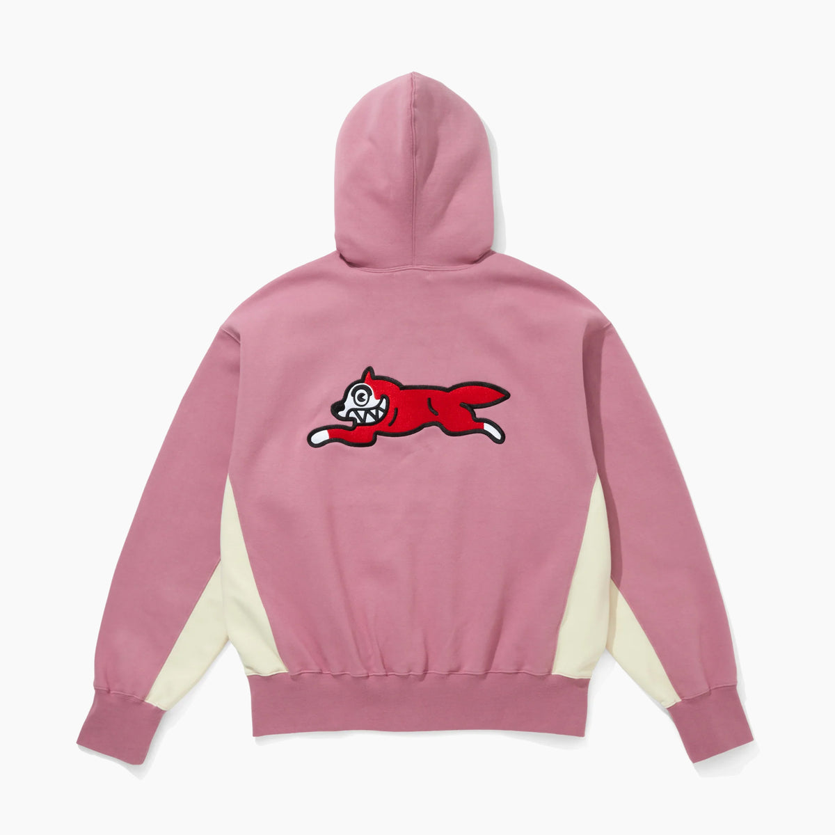 ICECREAM APPLIQUE LOGO ZIP UP COTTON HOODIE/ Japan Exclusive