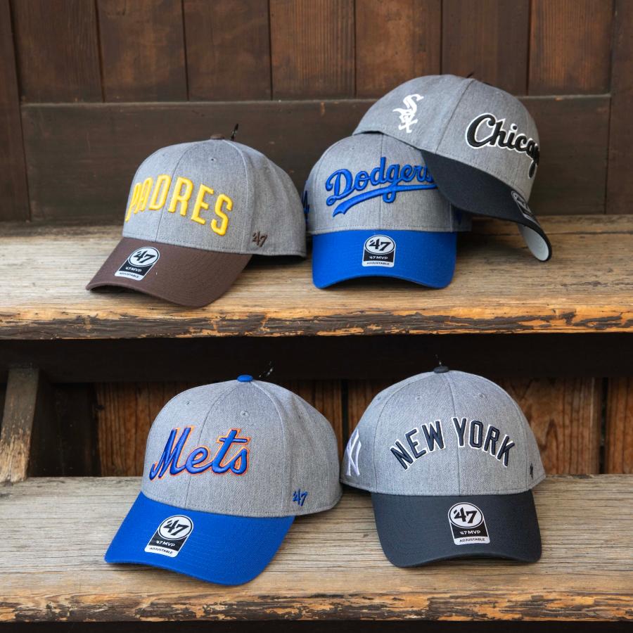 47CAP " MVP Grantie Script " Charcoal x Brown