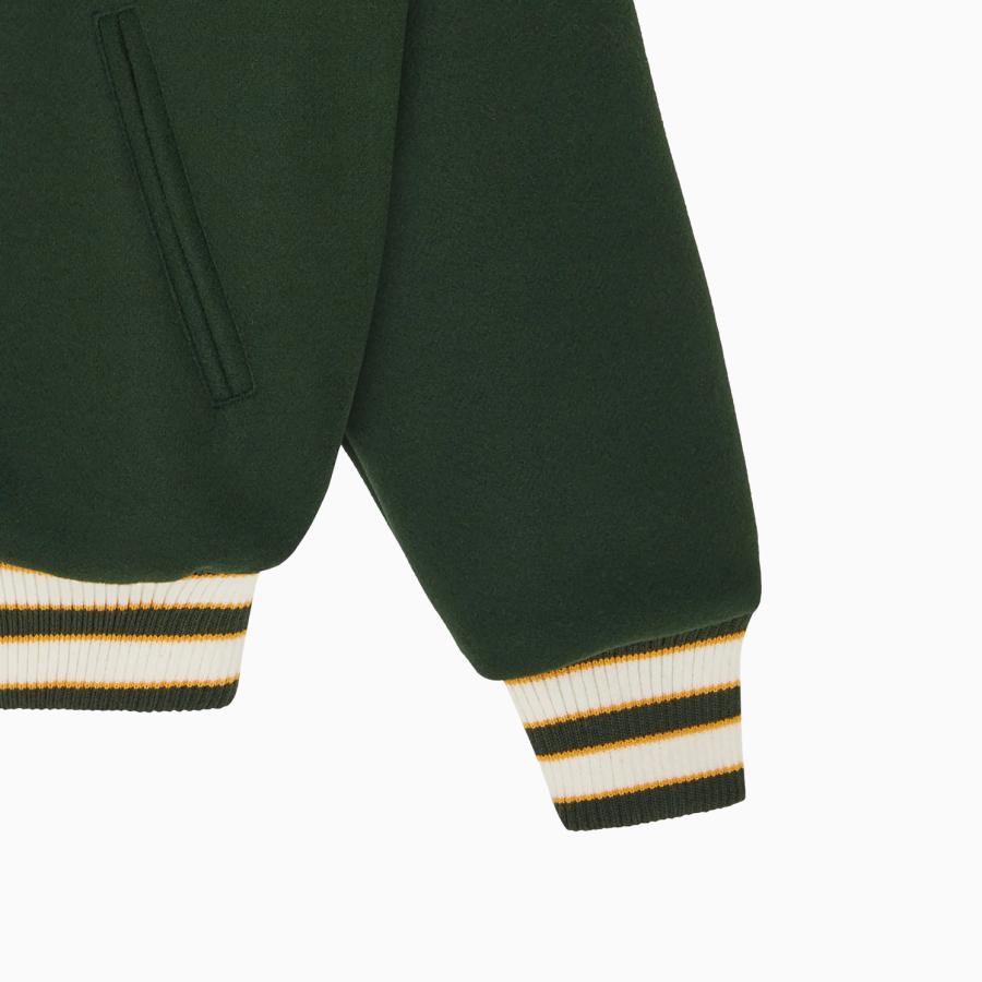 BILLIONAIRE BOYS CLUB SCRIPT LOGO VARSITY JACKET