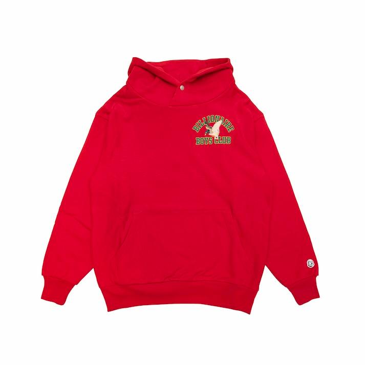 BILLIONAIRE BOYS CLUB DUCK VARSITY EMBROIDERED POPOVER HOOD