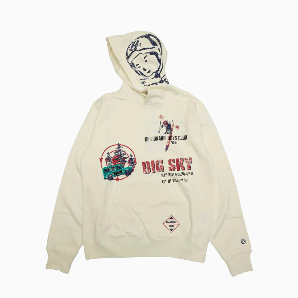 BILLIONAIRE BOYS CLUB WORLD SKI POPOVER HOOD