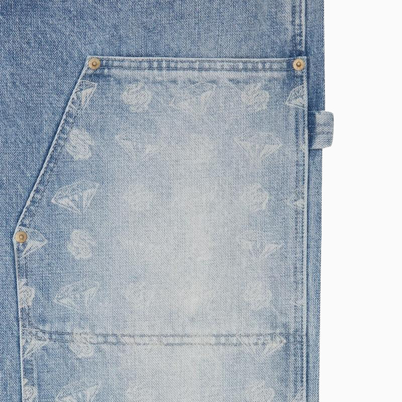 BILLIONAIRE BOYS CLUB DIAMONDS &amp; DOLLARS DENIM CARPENTER PANTS