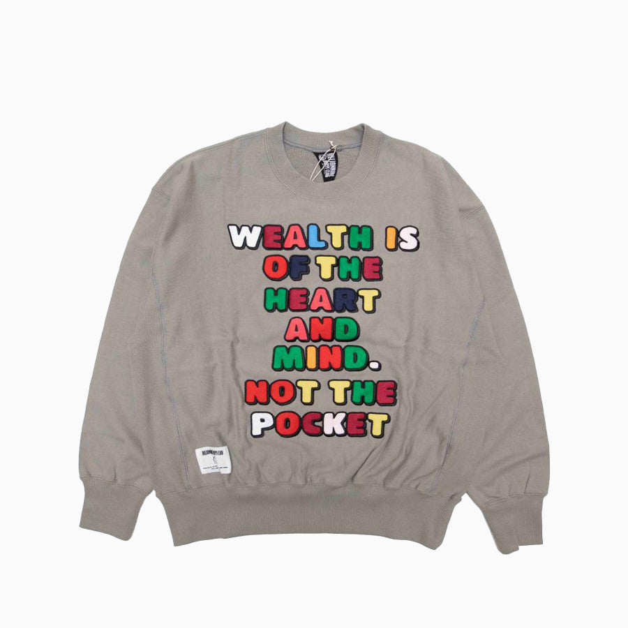 Billionaire Boys Club APPLIQUE LOGO SWEAT SHIRT_STARFILED LOGO